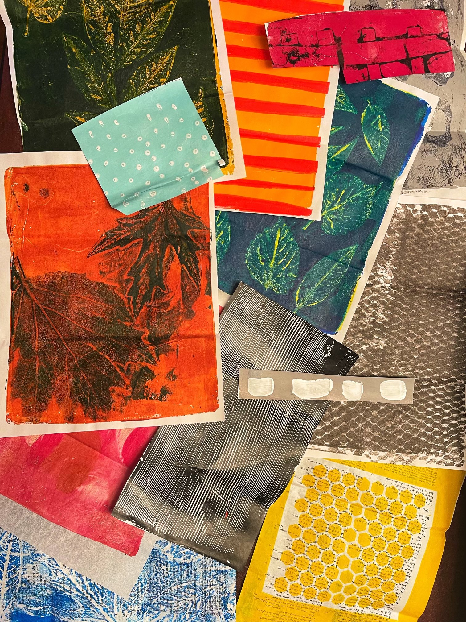 Printed Collage Papers