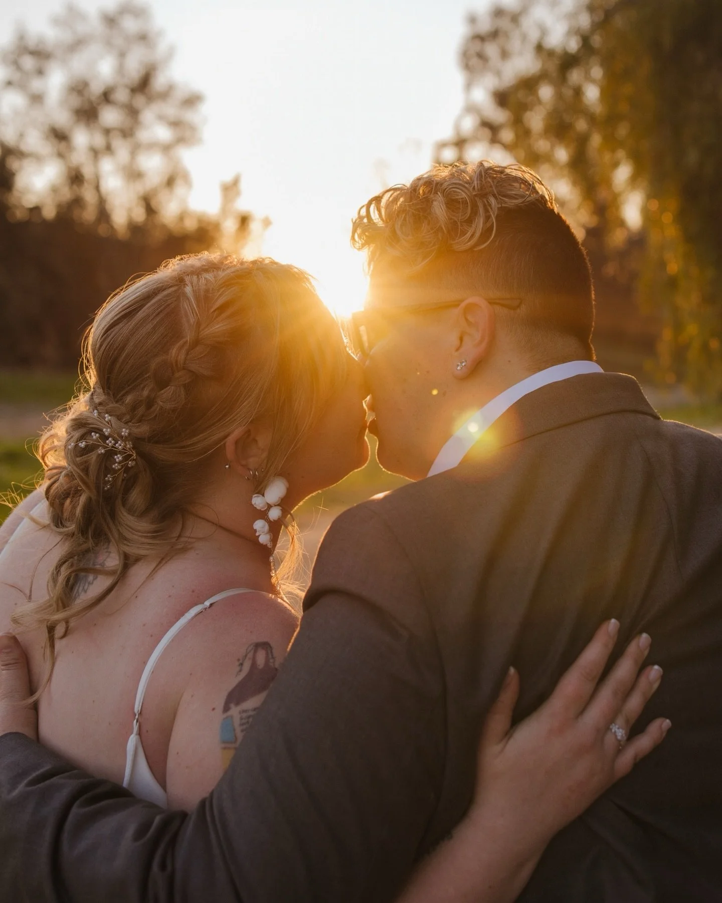 I always say that 98% of the time, my clients end up becoming my actual friends. In this case, I got to photograph two of my dearest. 
Camille and Jasmine&rsquo;s day was a masterclass in how to have a wedding. There was zero stress, constant laughte