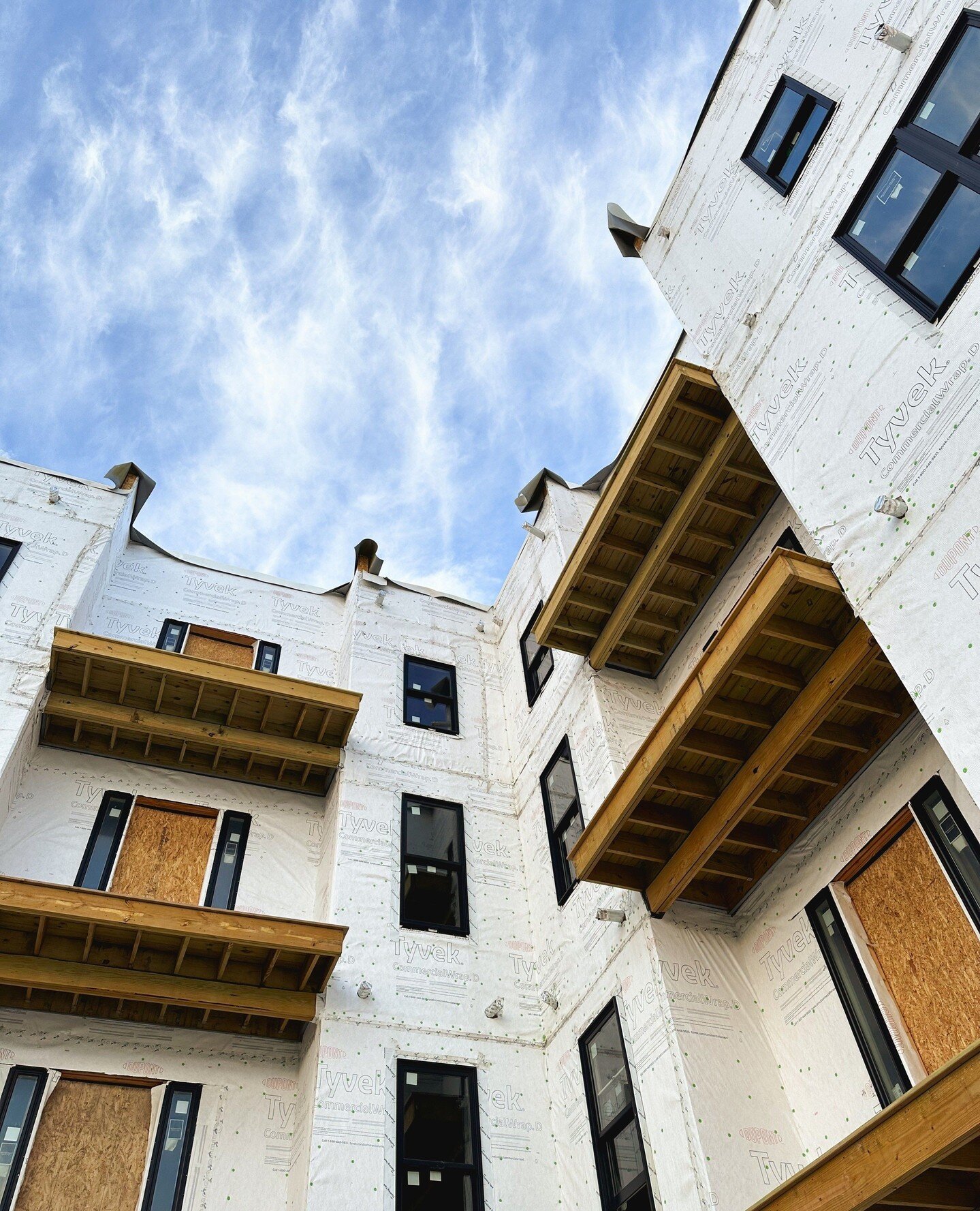 Our construction team is continuing to show significant progress here at Lusso Apartments! With spring just around the corner, we can't wait to enjoy this space here shortly! ☀️