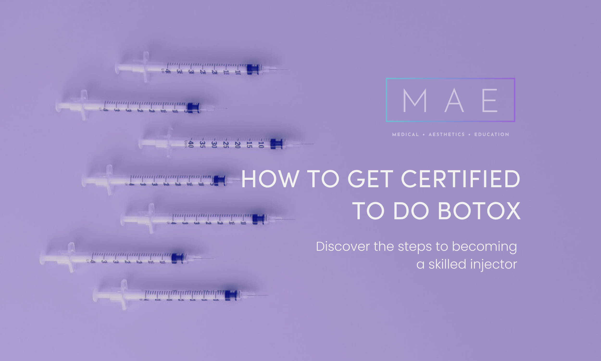 Certified Botox Injector _ Aesthetic Injector Training – YTXPJ