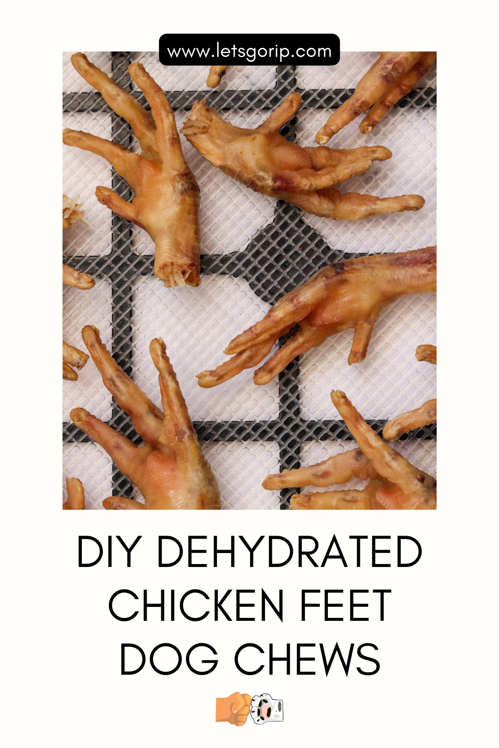 Tiktok Dehydrating Chicken Feet For Dog Treats In Oven Are Dried