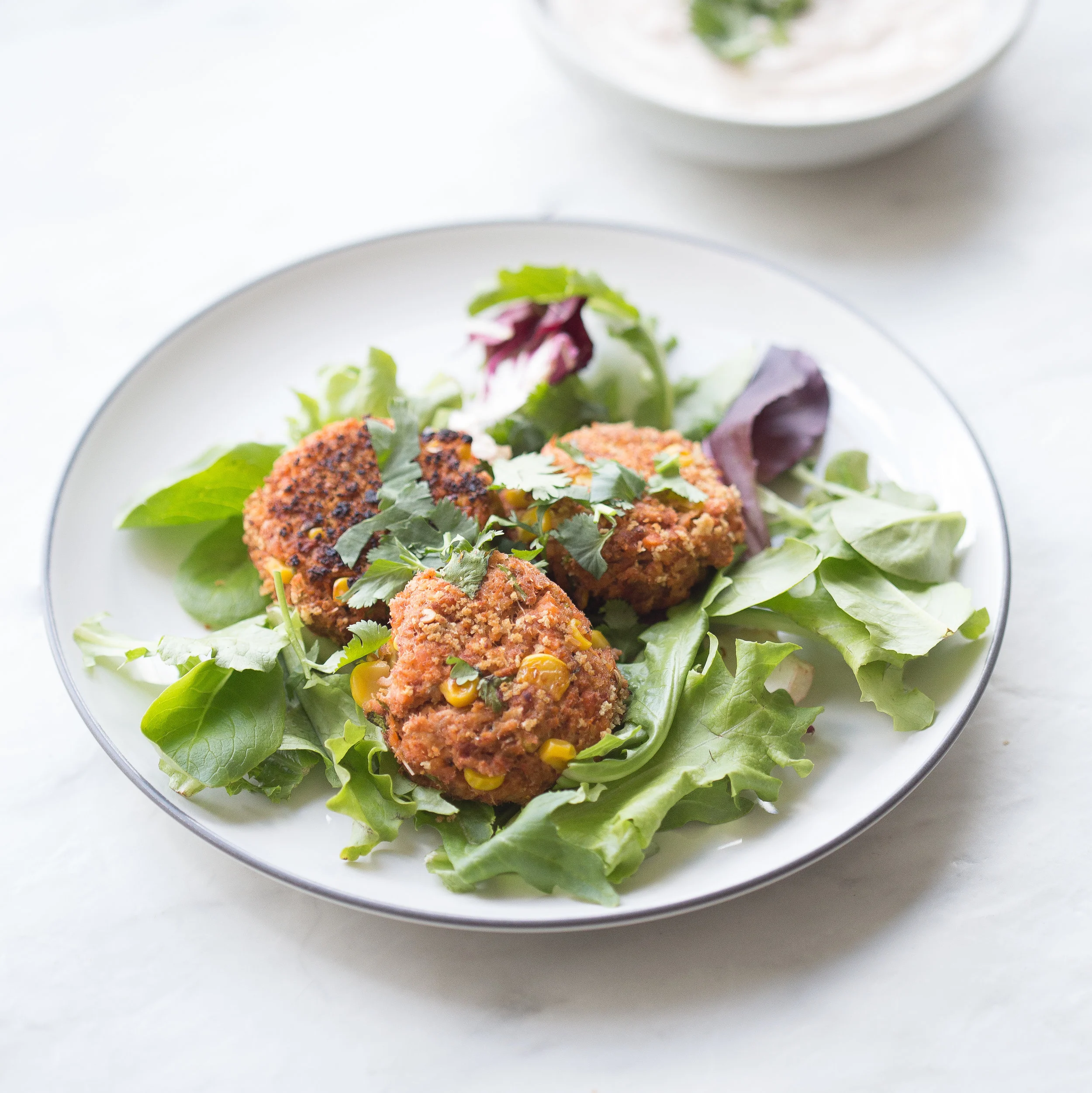 Tandoori Spiced Salmon Cakes