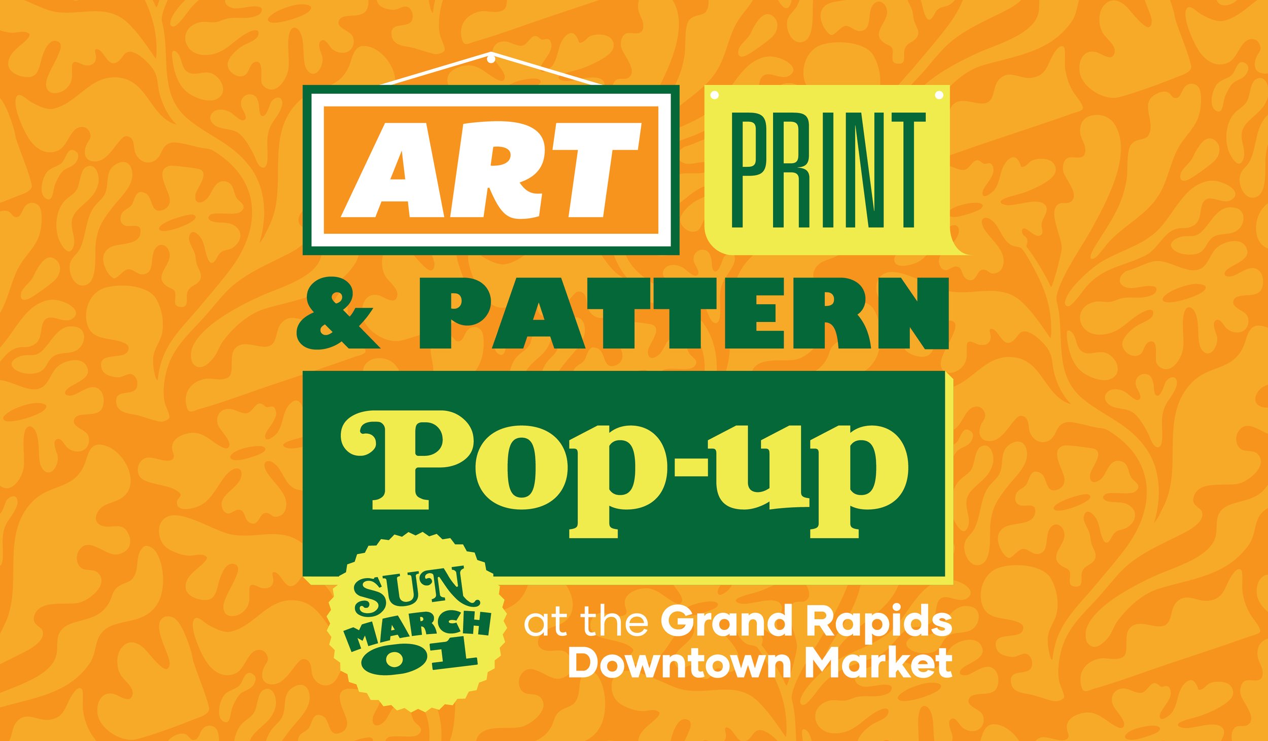 Art Print &amp; Pattern Pop-up
