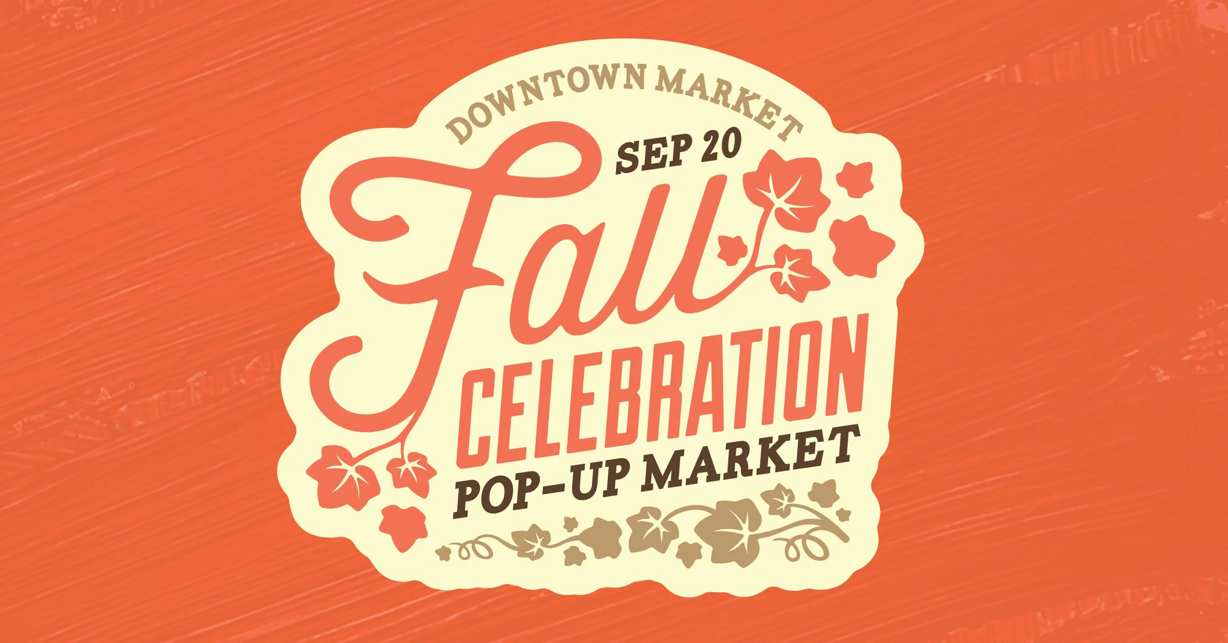 Fall Celebration Pop-up Market