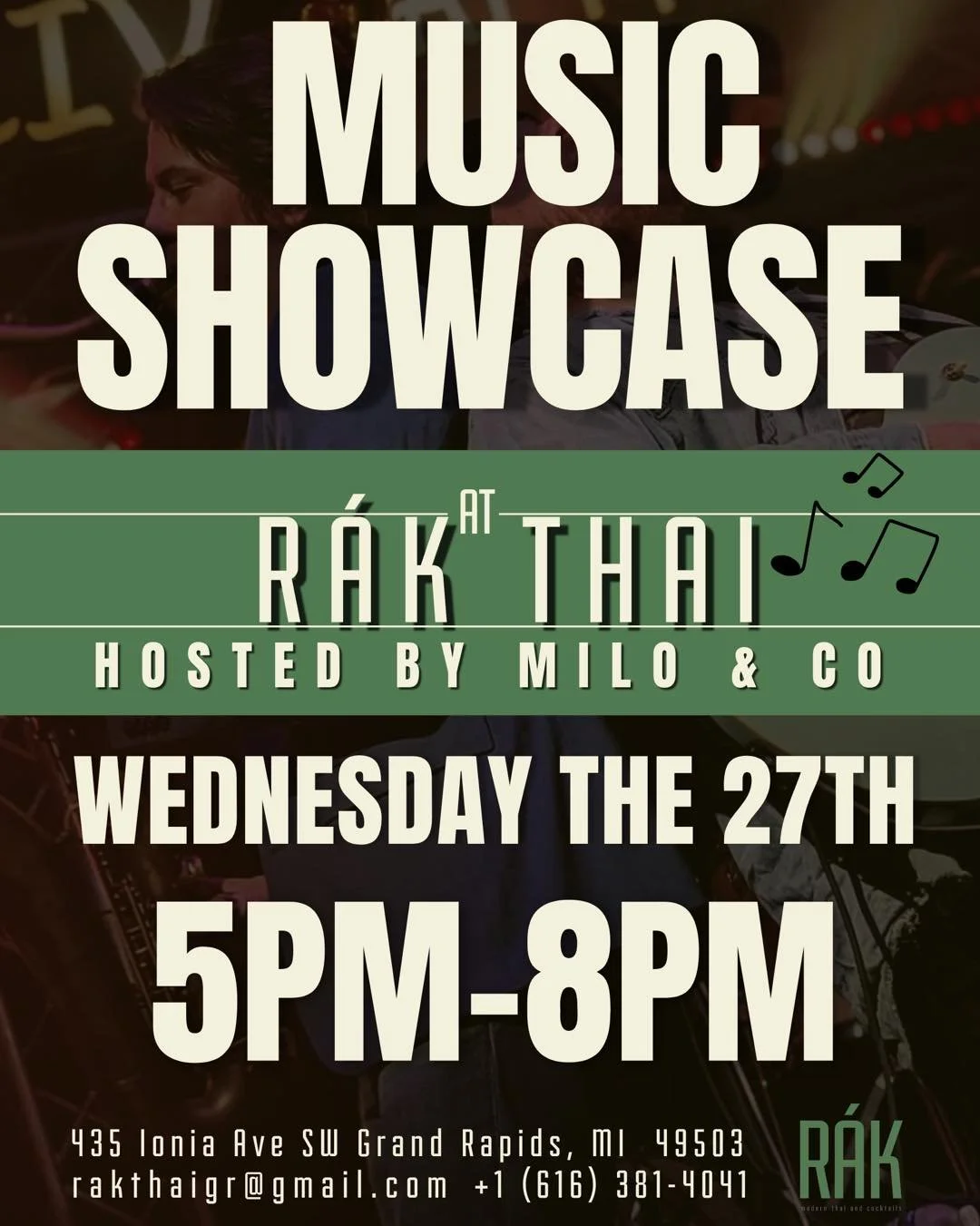 Music Showcase at Rák