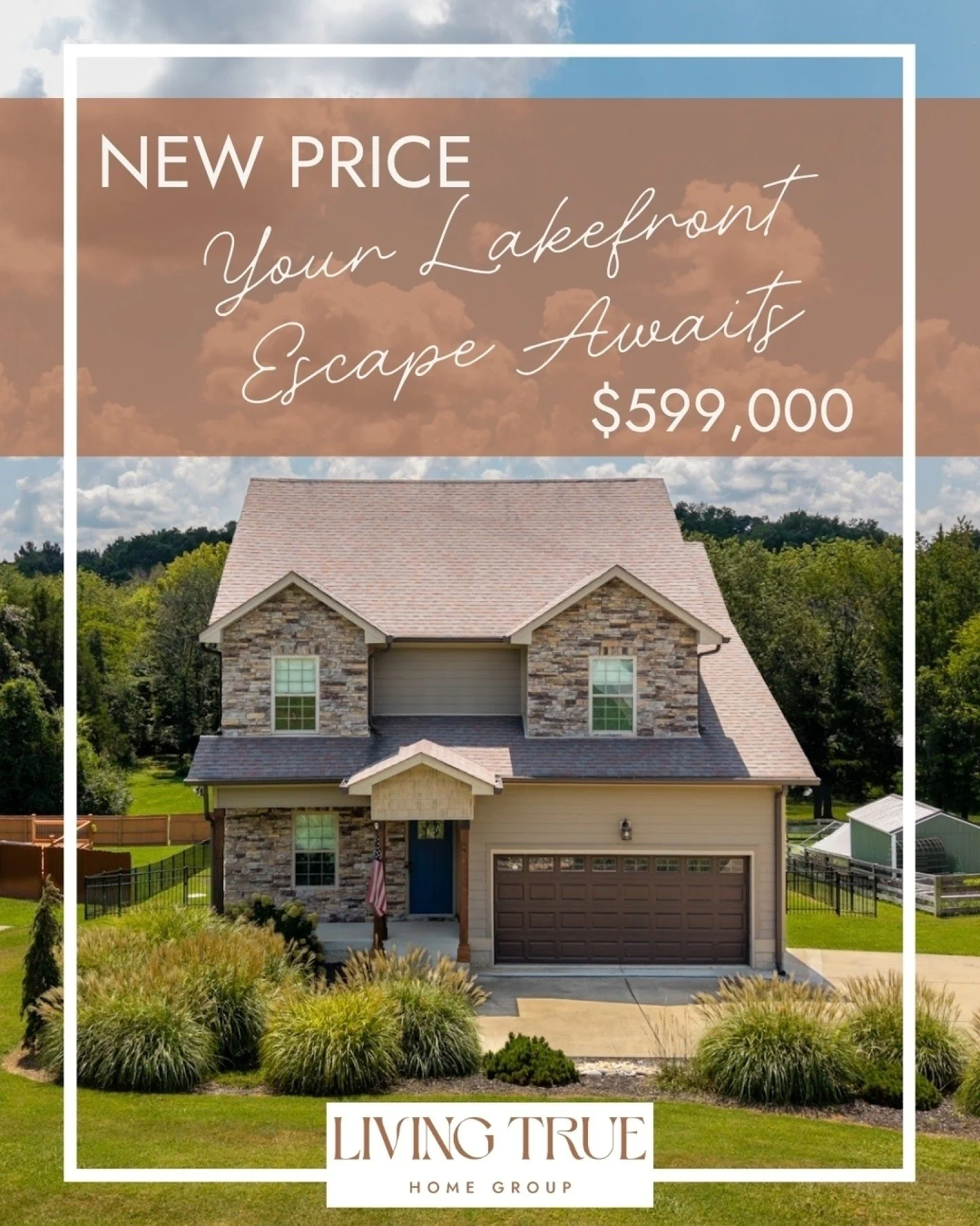 🏡✨ Exciting news! A beautiful, move-in-ready lakeside home in Lebanon, TN just had a price drop! Imagine celebrating the holidays surrounded by family and friends, cozying up by the fire, and making unforgettable memories. 

This stunning property b