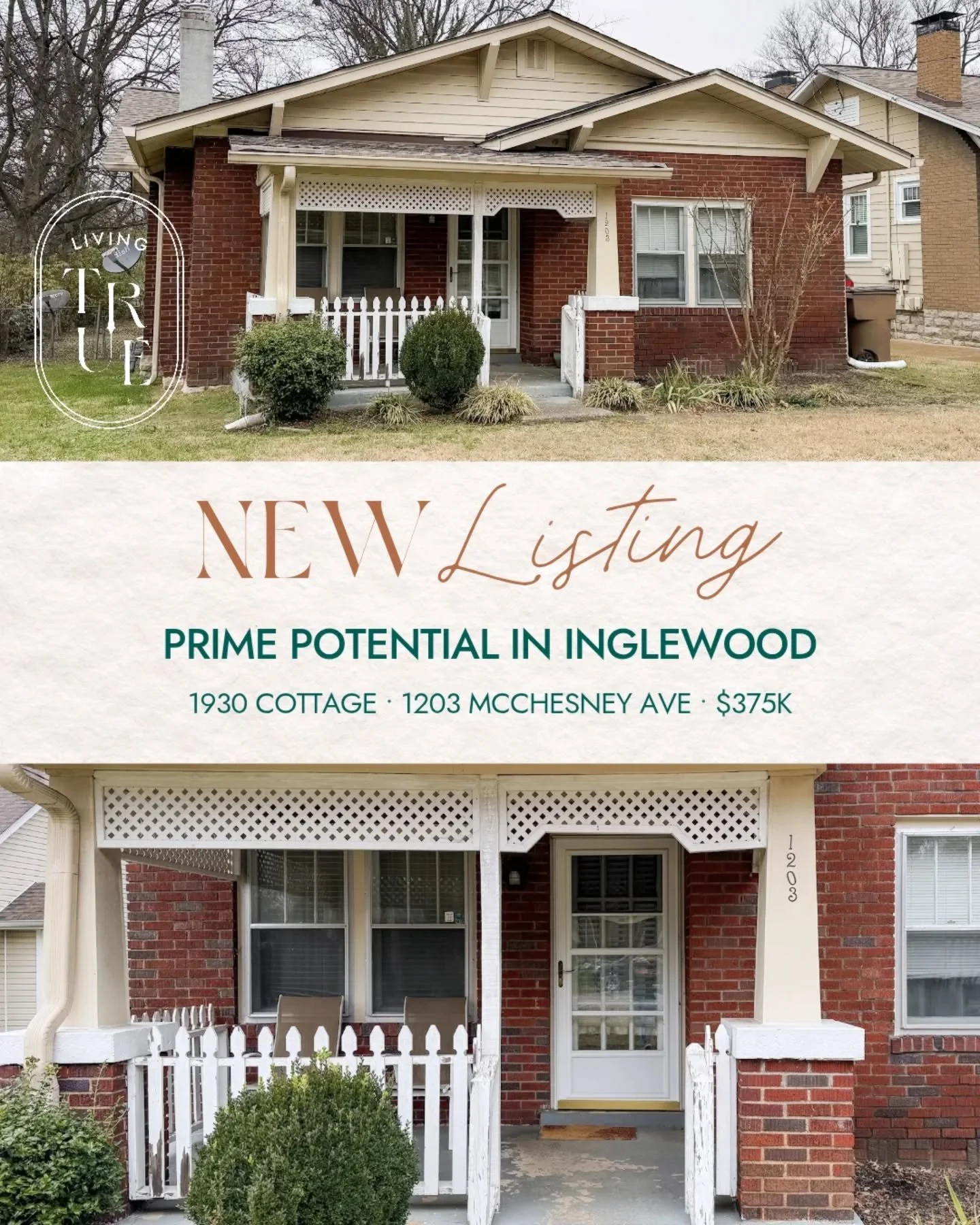 🚨 Just listed 🚨

Prime potential on one of Inglewood&rsquo;s most beloved streets. This 1930 cottage on McChesney Ave is the kind of opportunity investors watch for - original character, a layout ready for reimagining, and a level backyard that&rsq