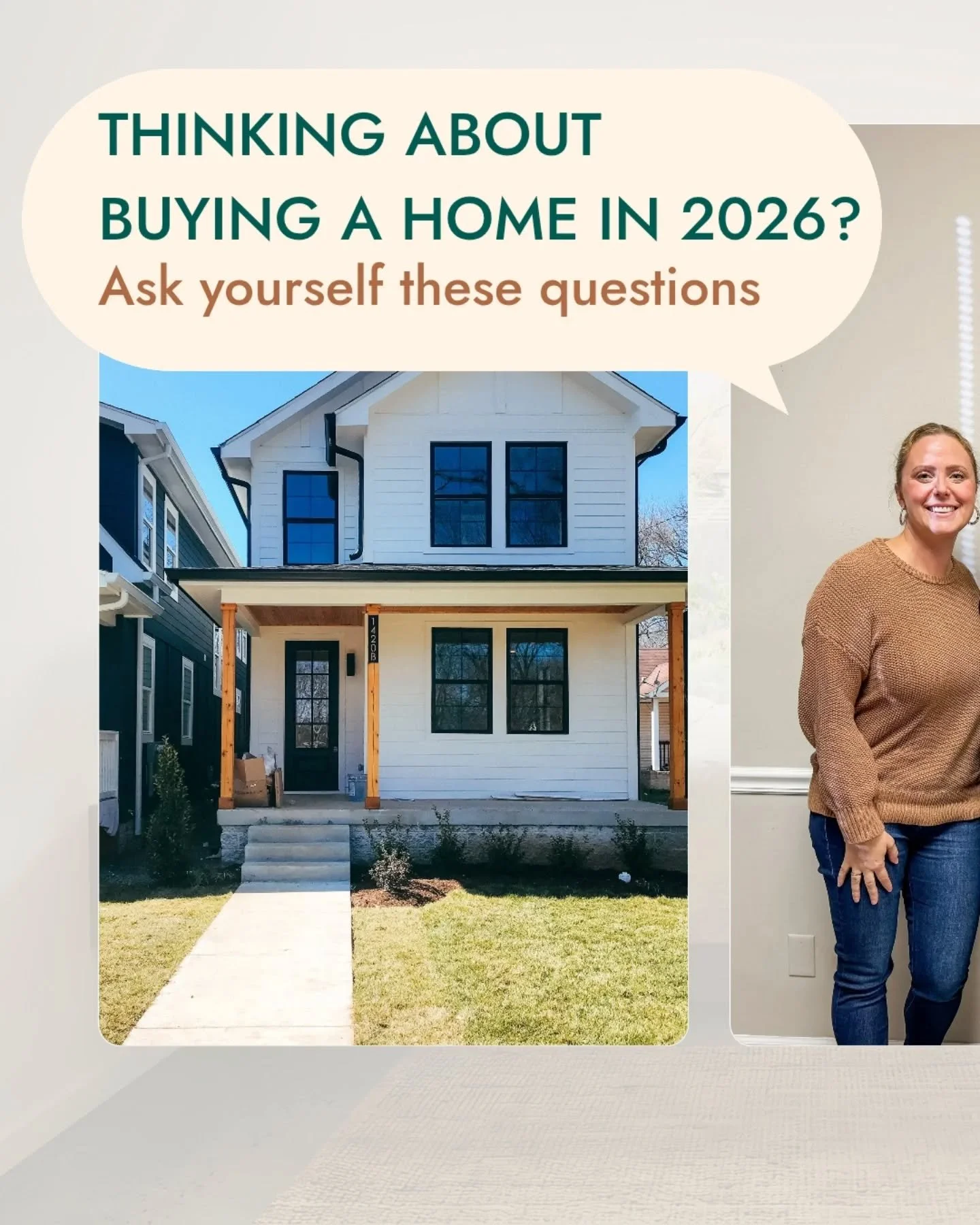 Considering buying a home in 2026? 🤔 

Chris Billingslea shares valuable insights in her latest blog post &ndash; outlining 5 crucial questions to consider before making a decision. 

Curious? Reach out to our team! DM us or complete the buyer quest