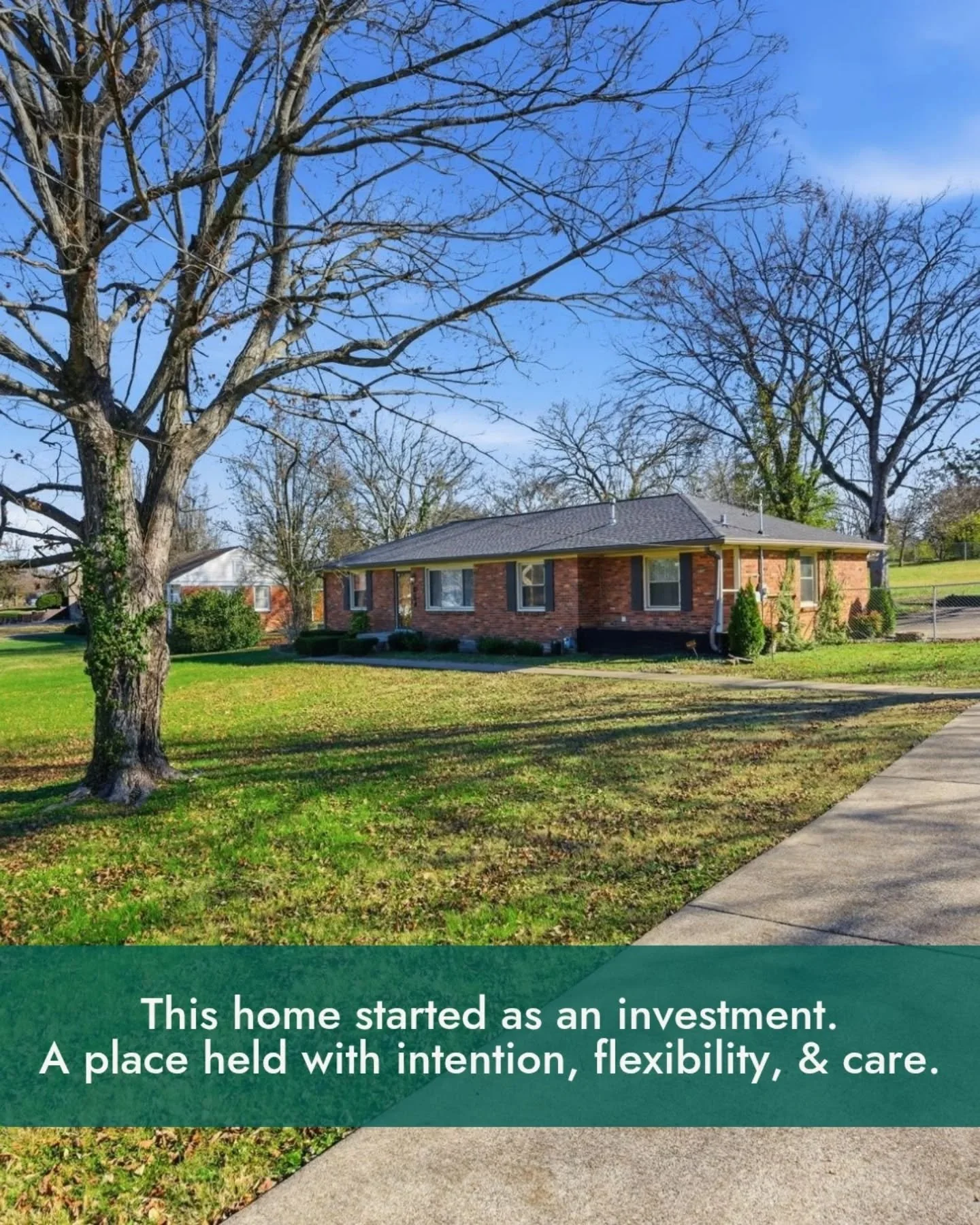 Some homes are meant to be held forever.� Others are meant to carry you through a season. 💙

This one began as an investment, practical, purposeful, and well cared for. When that chapter came to a close, the goal became simple: move forward cleanly 