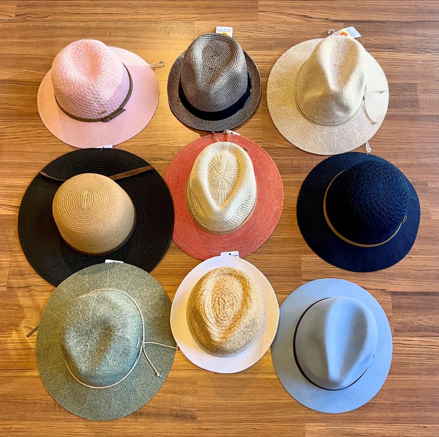 We got a new shipment of sun hats in! Come shop our selection! #newarrivals #sunhats #shoplocal #theresnoplacelikehome #downtowndurango #durango #colorado