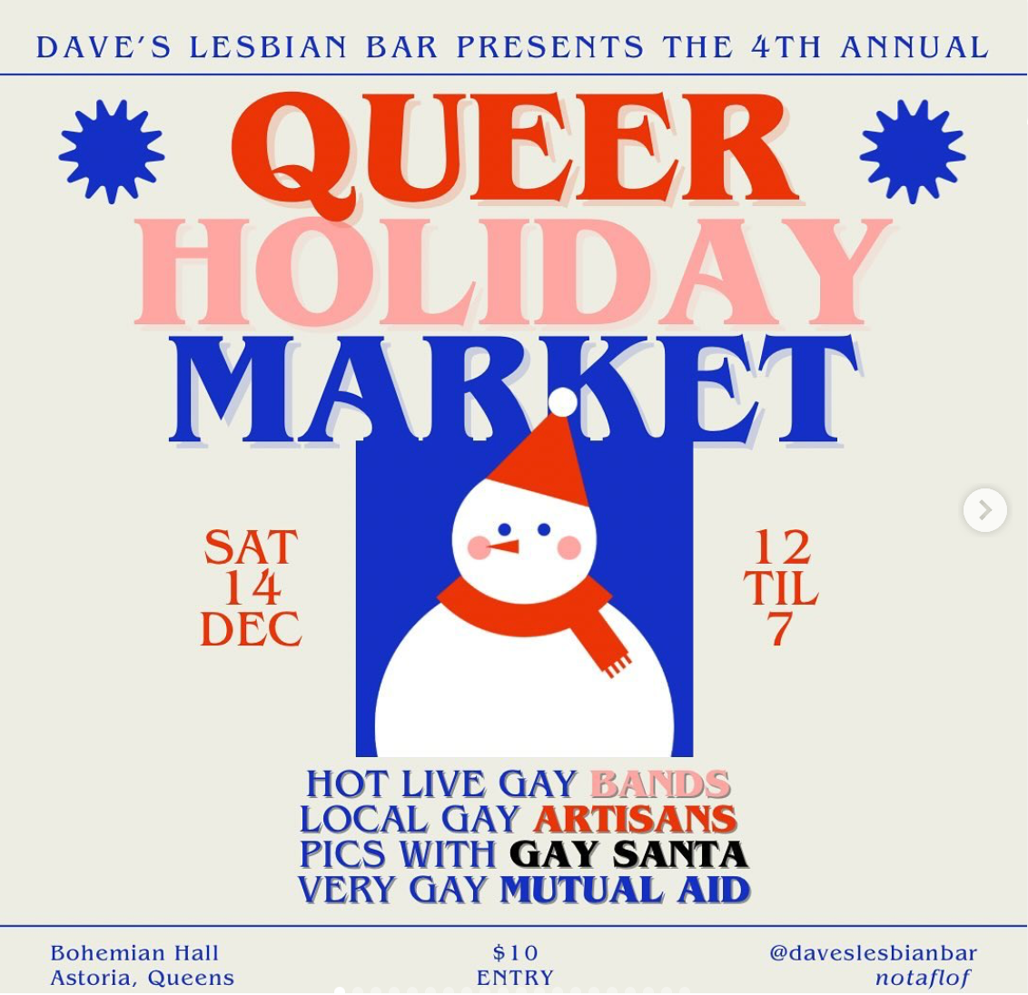 4th Annual QUEER HOLIDAY MAKERS MARKET