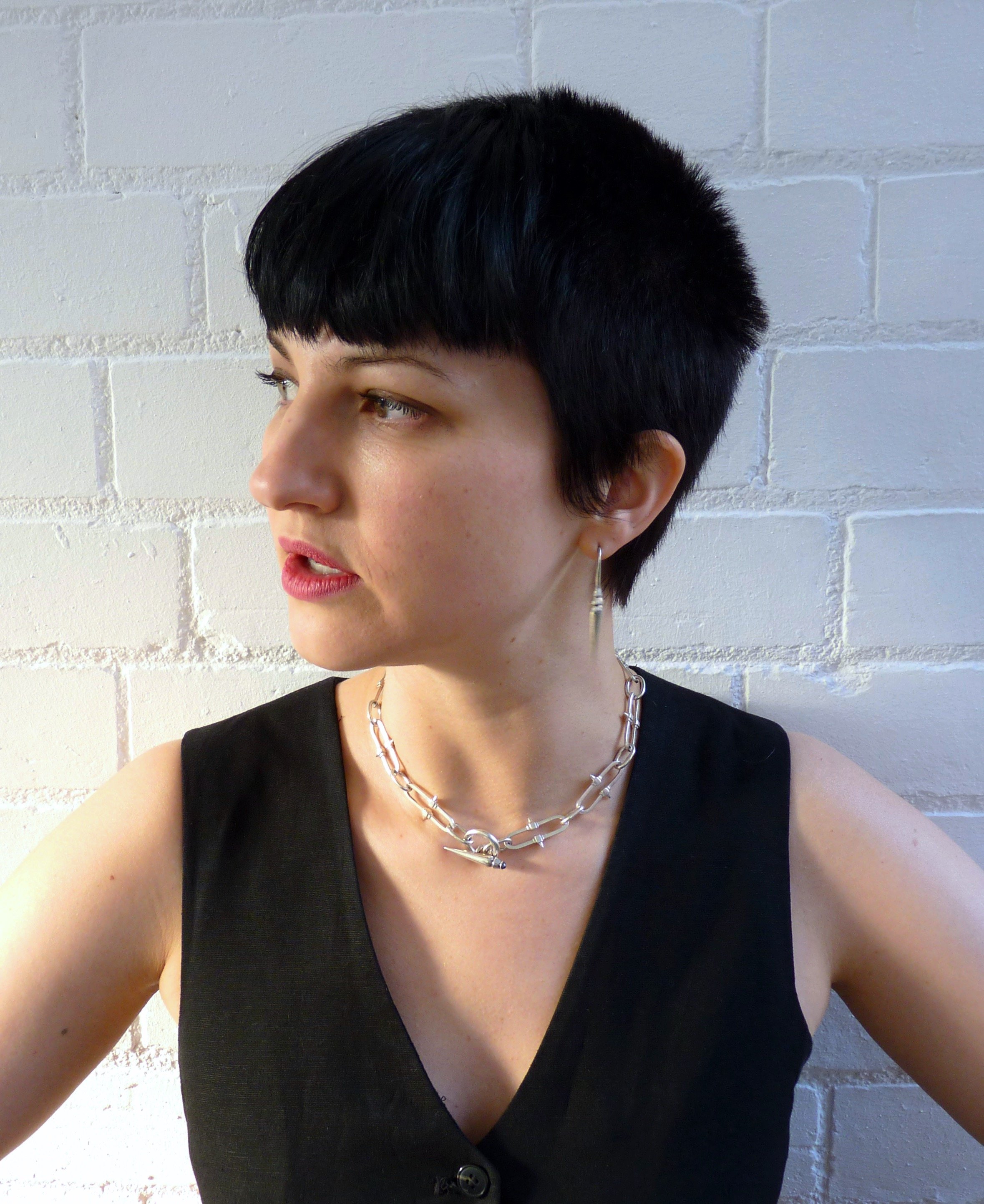 Delicately Vicious 16 inch necklace