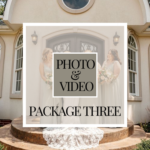 Package Three - Photo + Video