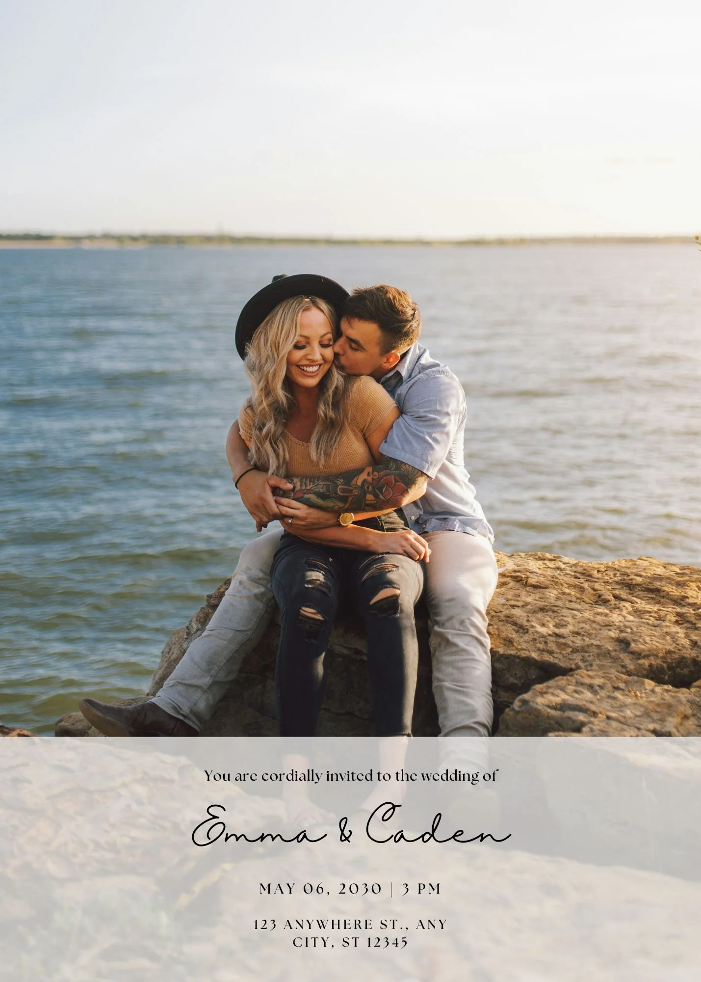 Custom Digital Wedding Invitation Designs