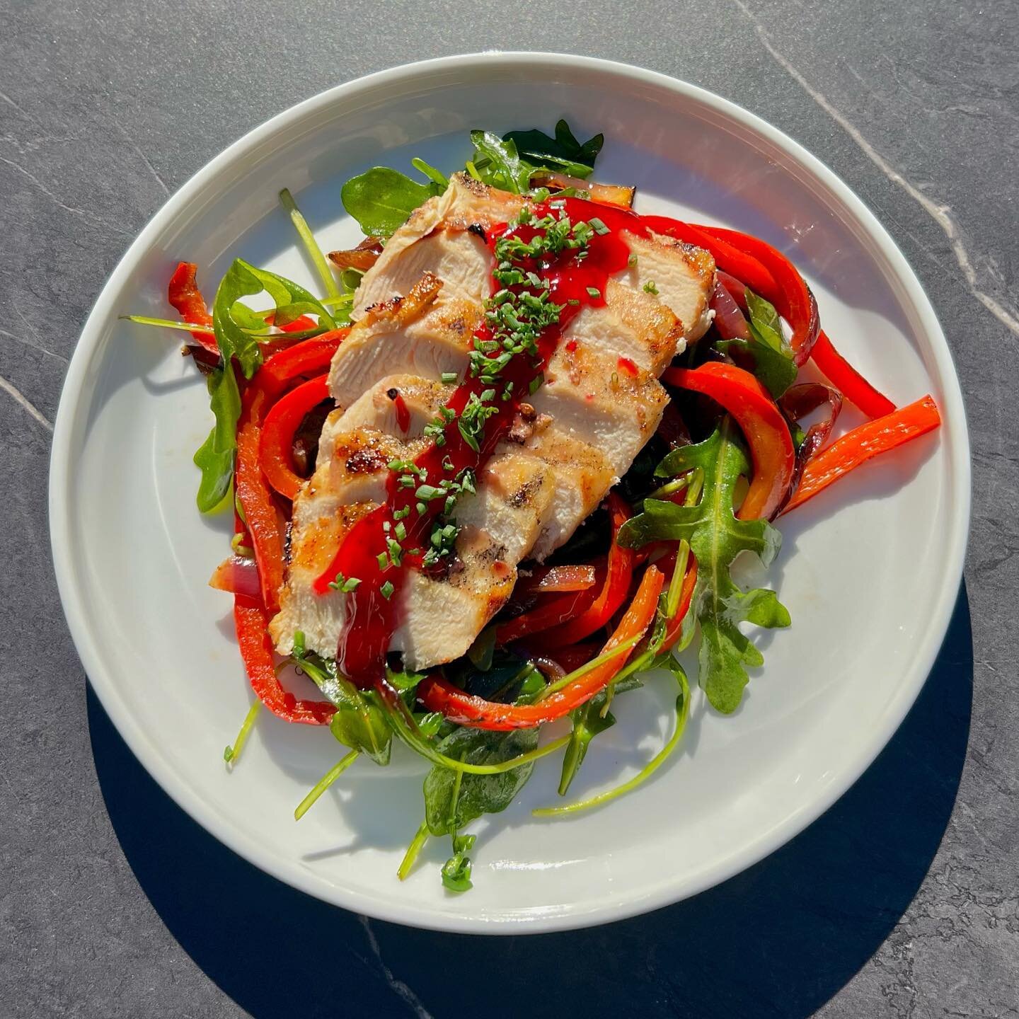Now that Christmas is here, here&rsquo;s a festive looking dish! Unlike your Thanksgiving Turkey, this chicken is far from being over cooked!