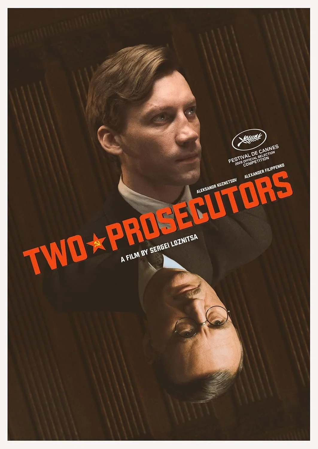 DVD cover for the film 'Two Prosecutors'.
