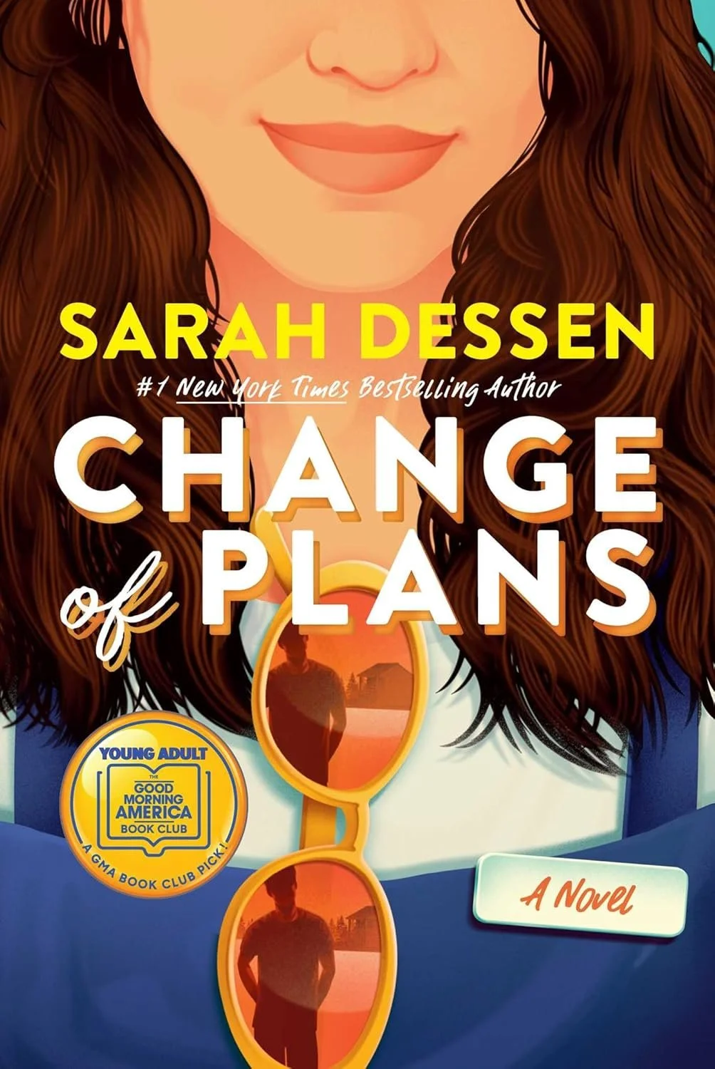 Book cover for 'Change of Plans' by Sarah Dessen.