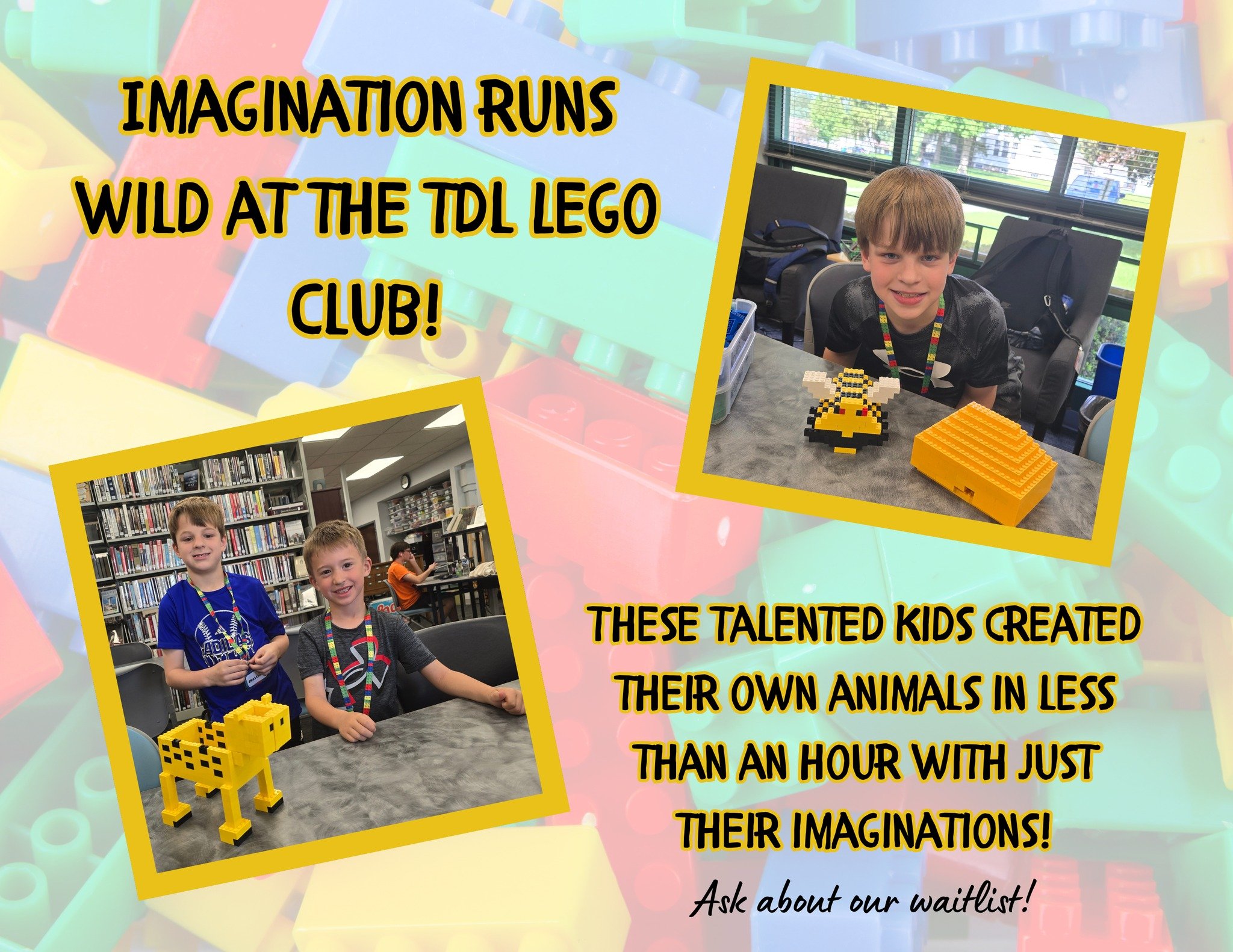 Yesterday's Lego Club creations!
