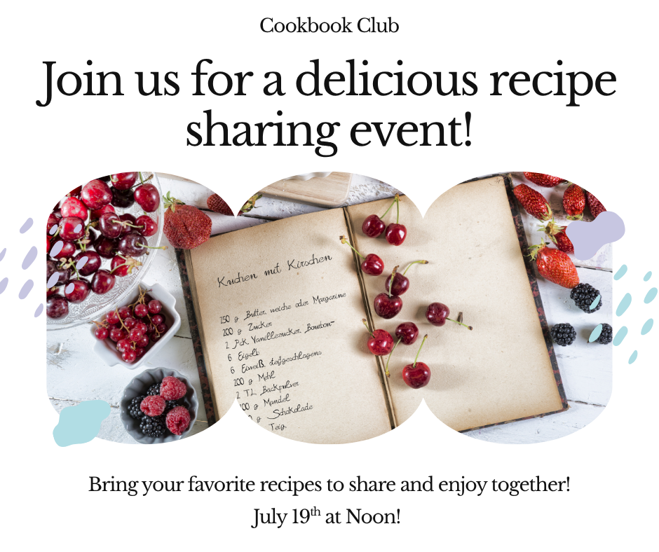 Cookbook Book Club!