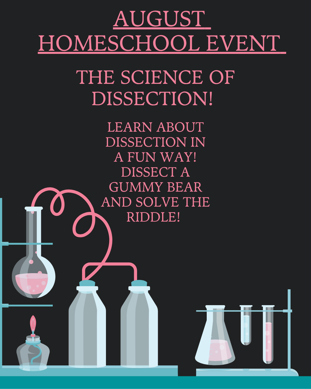 Science of Dissection Homeschool Event