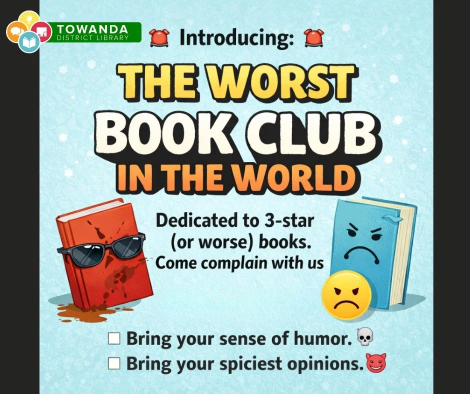 🚨 Introducing: THE WORST BOOK CLUB IN THE WORLD 🚨

Are you tired of pretending you &ldquo;loved&rdquo; that book everyone else raved about?
Did you ever finish a novel and think &mdash; &ldquo;Well&hellip; that was 8 hours I&rsquo;ll never get back