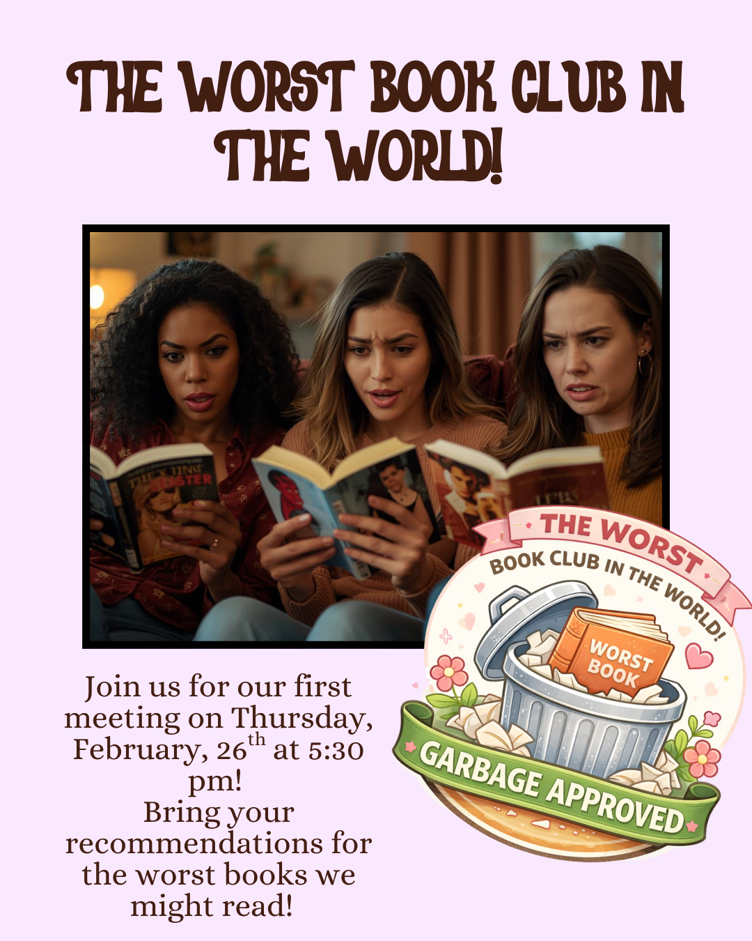 The Worst Book Club In the World (TWBCITW)