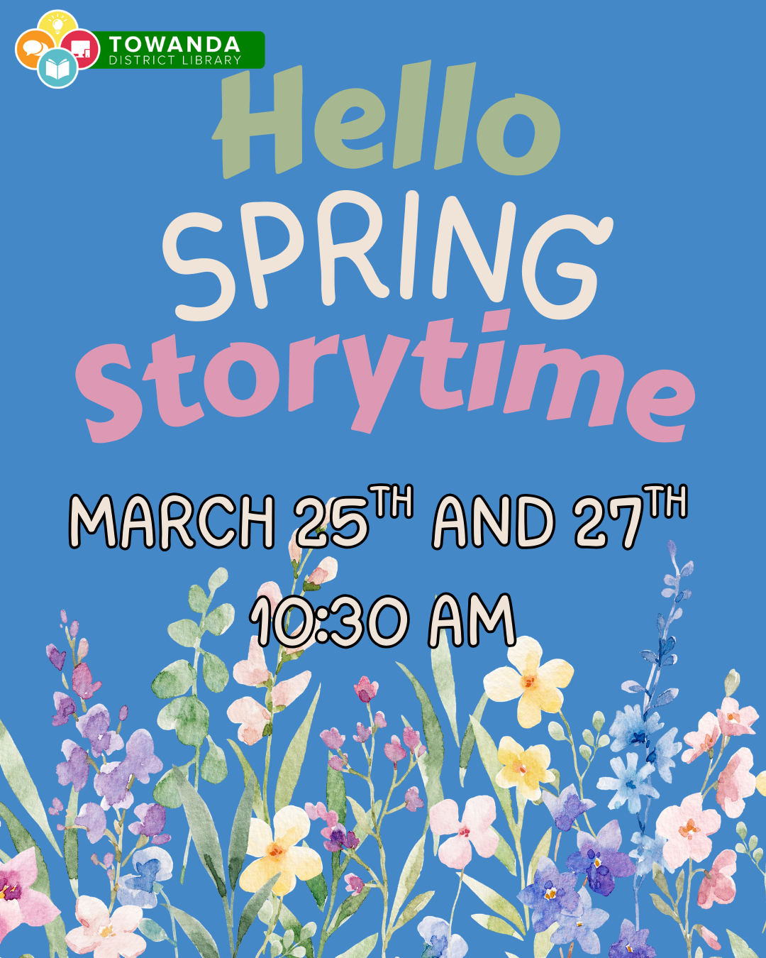 Spring Story/Activity Time!