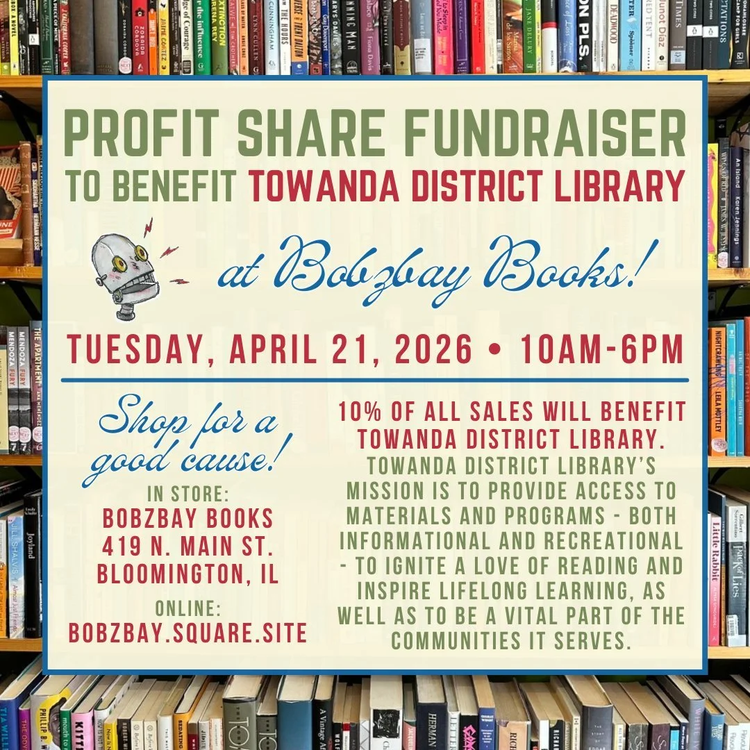 📚🎉 It&rsquo;s TODAY! Let&rsquo;s Make It Count! 🎉📚

Today&rsquo;s the day to support your Towanda District Library&mdash;just by shopping for books! 💚

Head over to Bobzbay Books anytime between 10 AM &ndash; 6 PM, and 10% of all sales will be d
