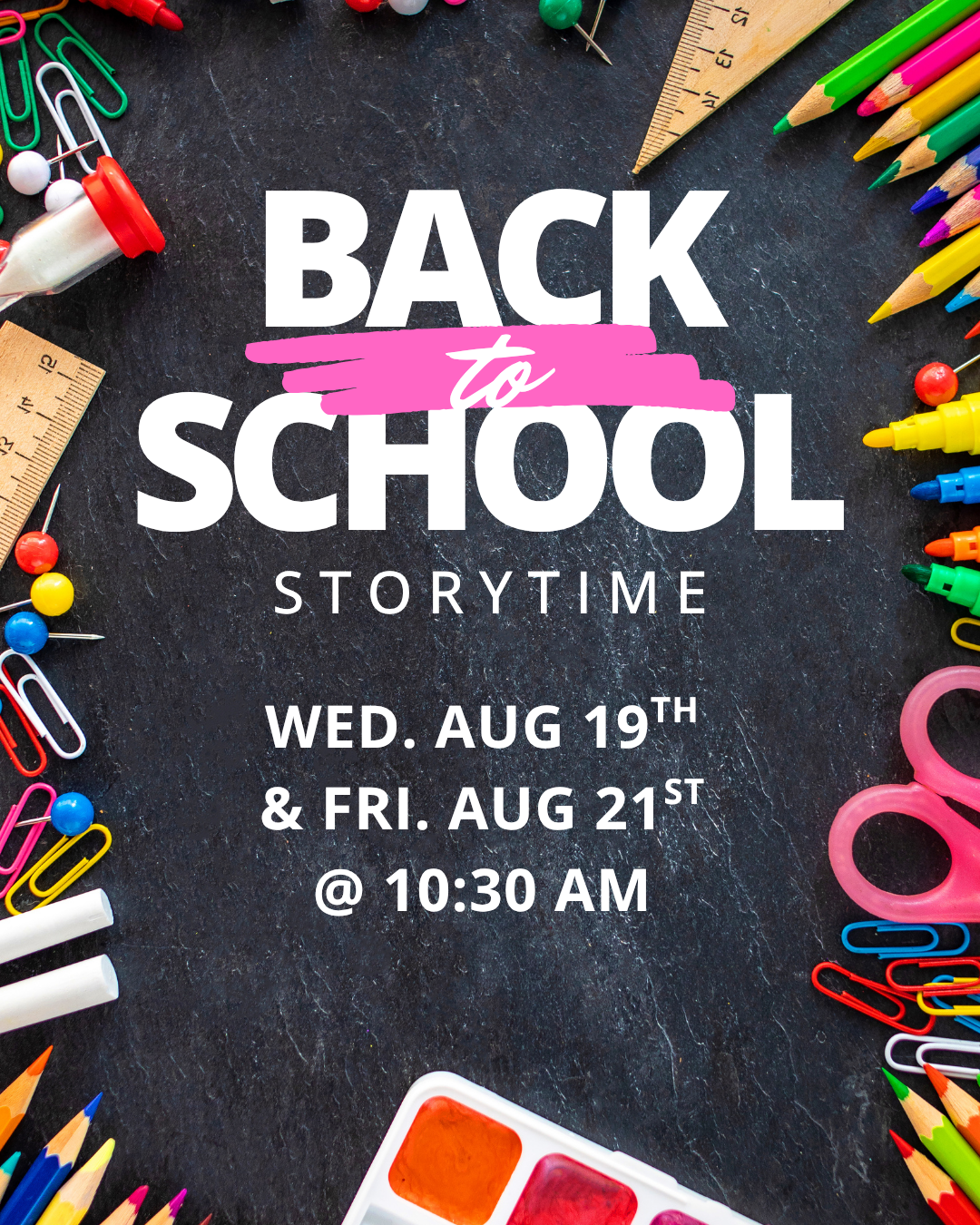 Back to School Story/Activity Time!