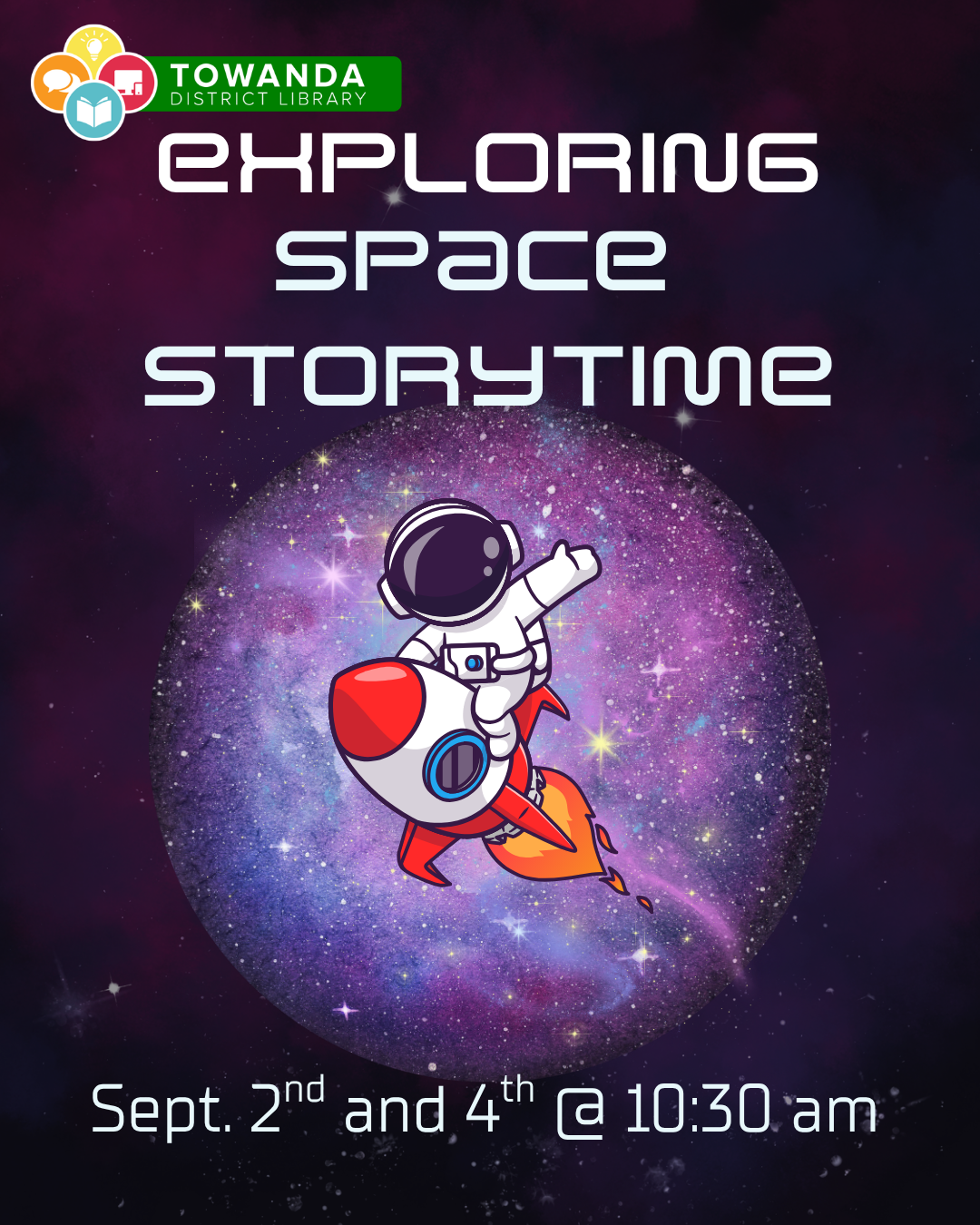 Exploring Space! Story/Activity Time!