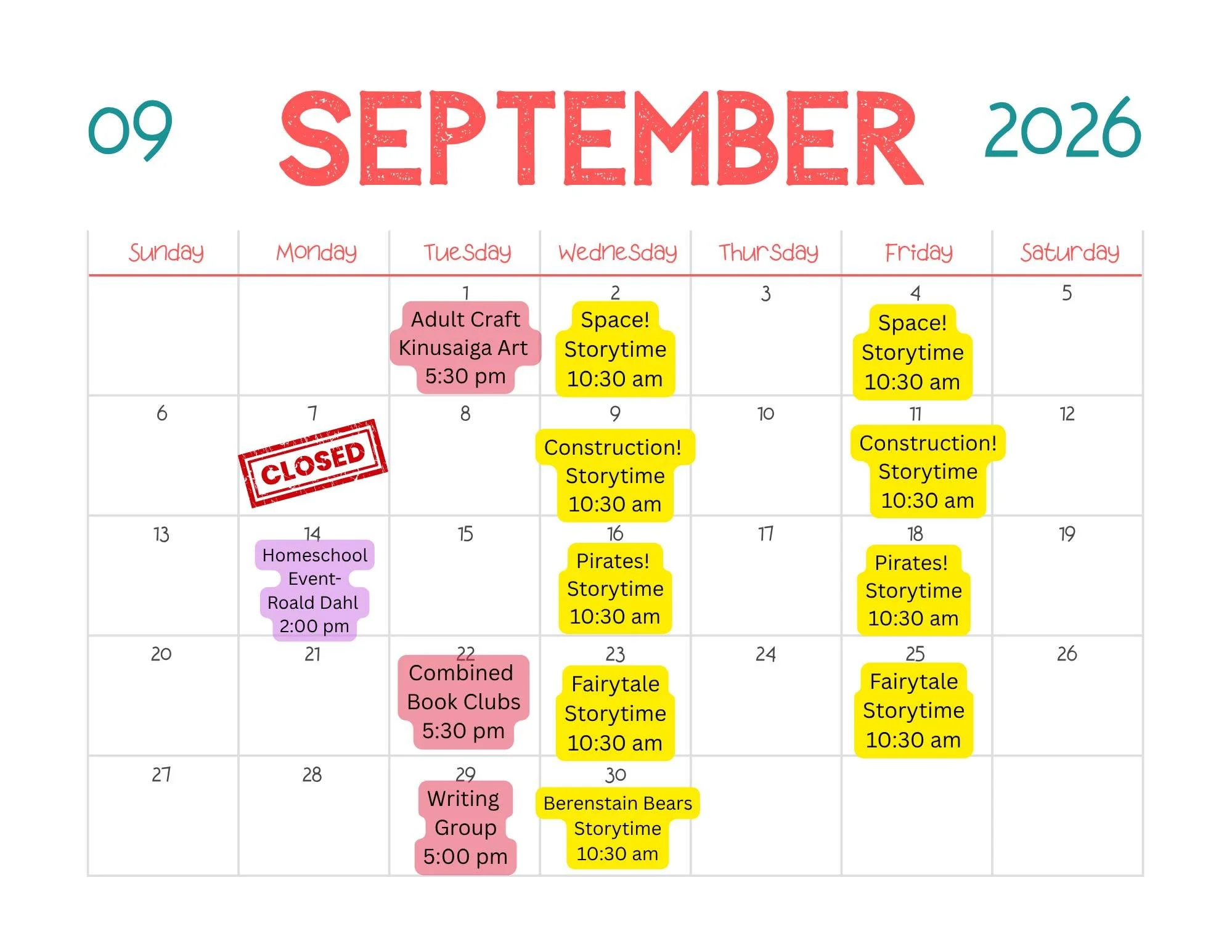 Check out all the fun things happening at Towanda District Library next month! More information on these events can be found on our website!