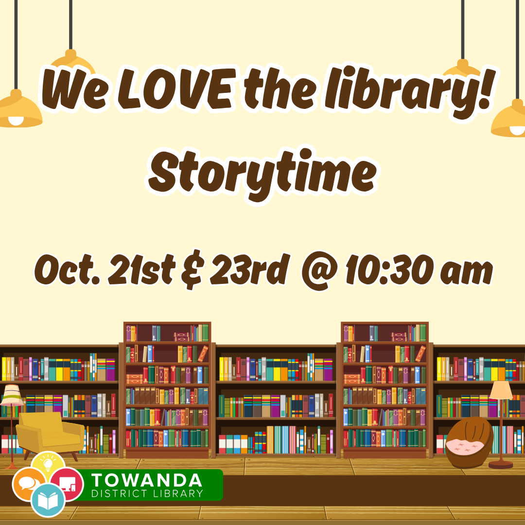 We Love the Library! Story/Activity Time!