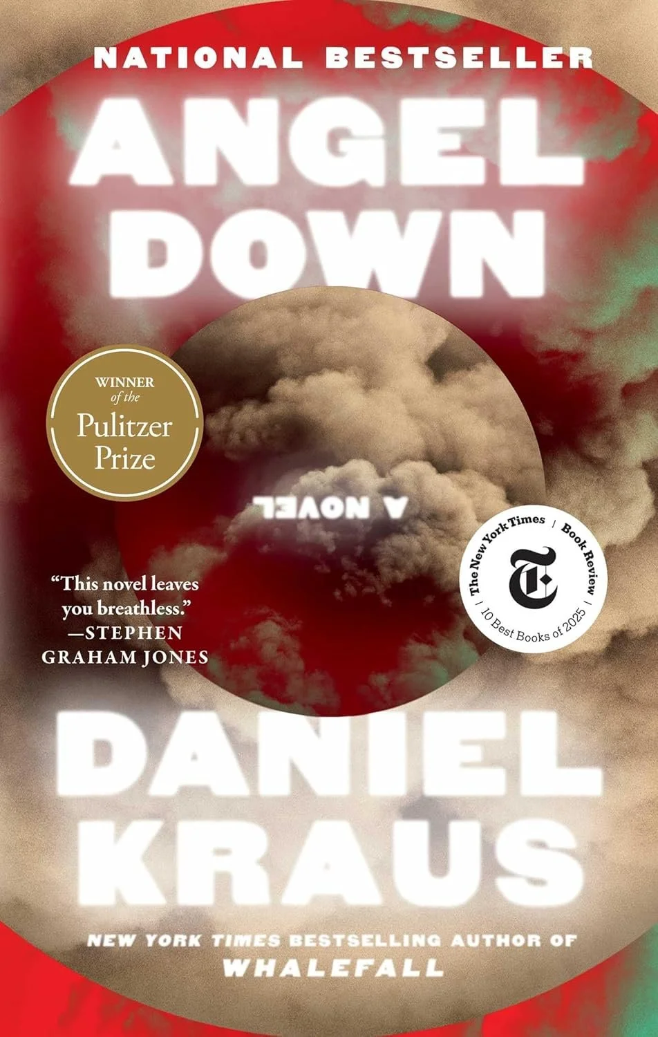 Cover of the book titled 'Angel Down' by Daniel Kraus.