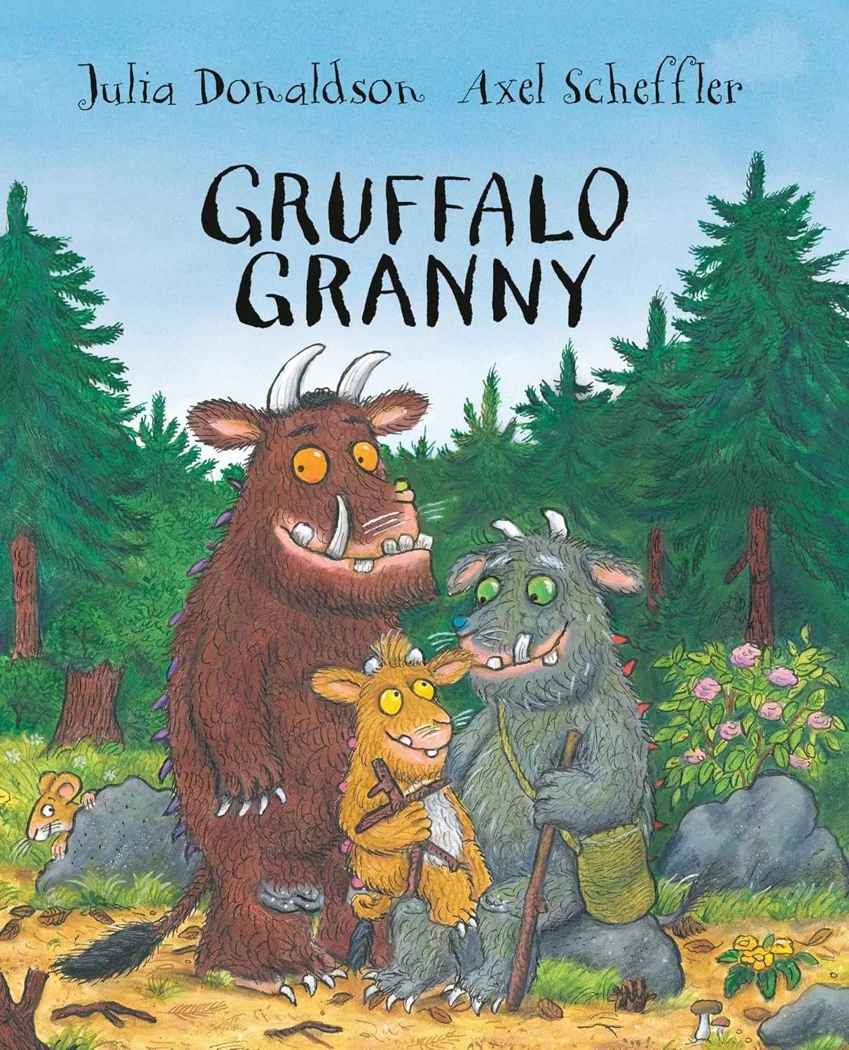 Children's book cover titled "Gruffalo Granny" by Julia Donaldson.
