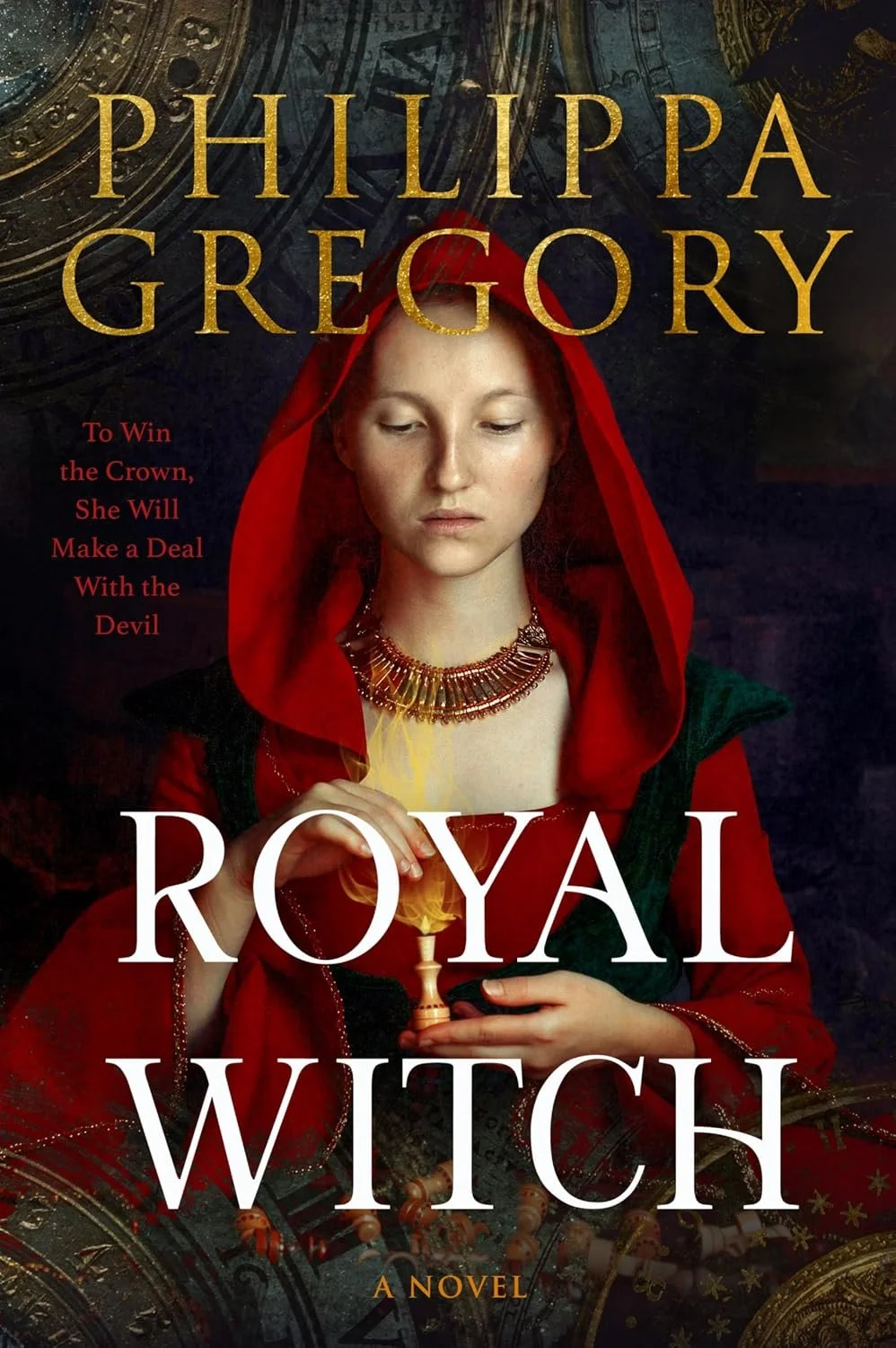 Book cover for 'Royal Witch' by Philippa Gregory.