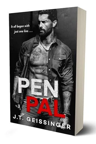 Book cover for 'Pen Pal' by J.T. Geissinger.