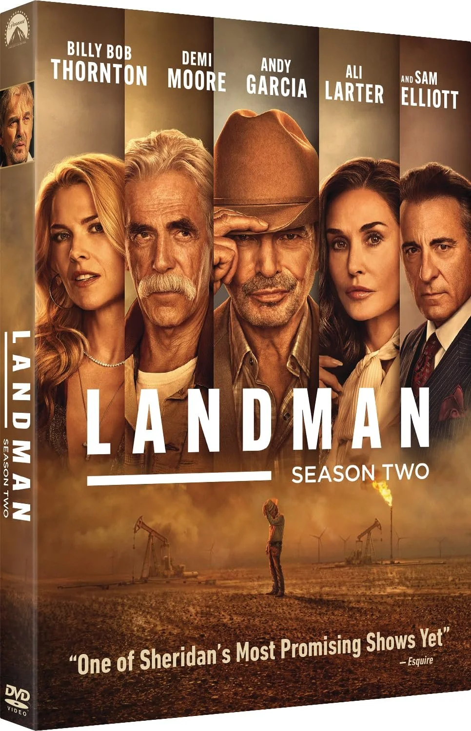 DVD cover for season two of the television series 'Landman'.