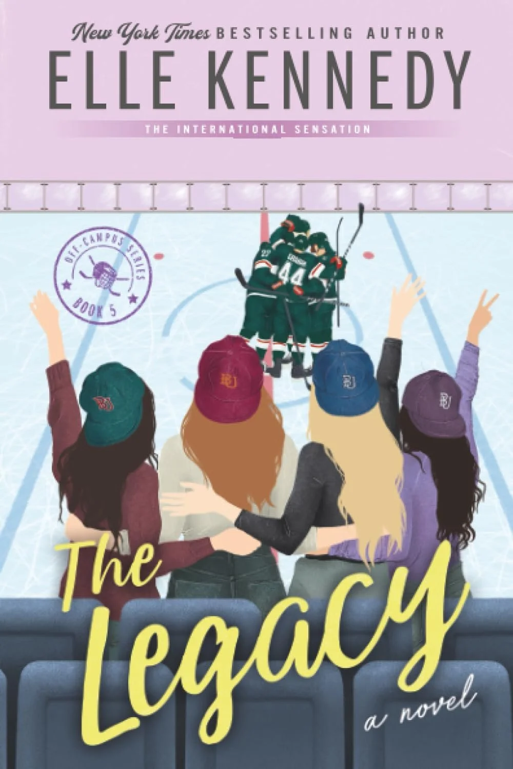 The book cover for 'The Legacy' by Elle Kennedy.
