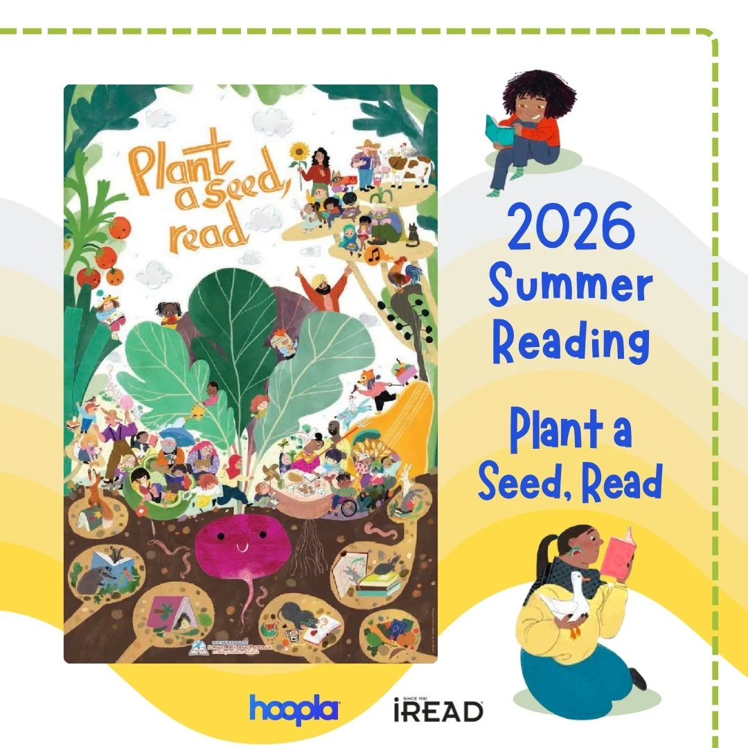 hoopla offers iRead Summer Reading Materials.