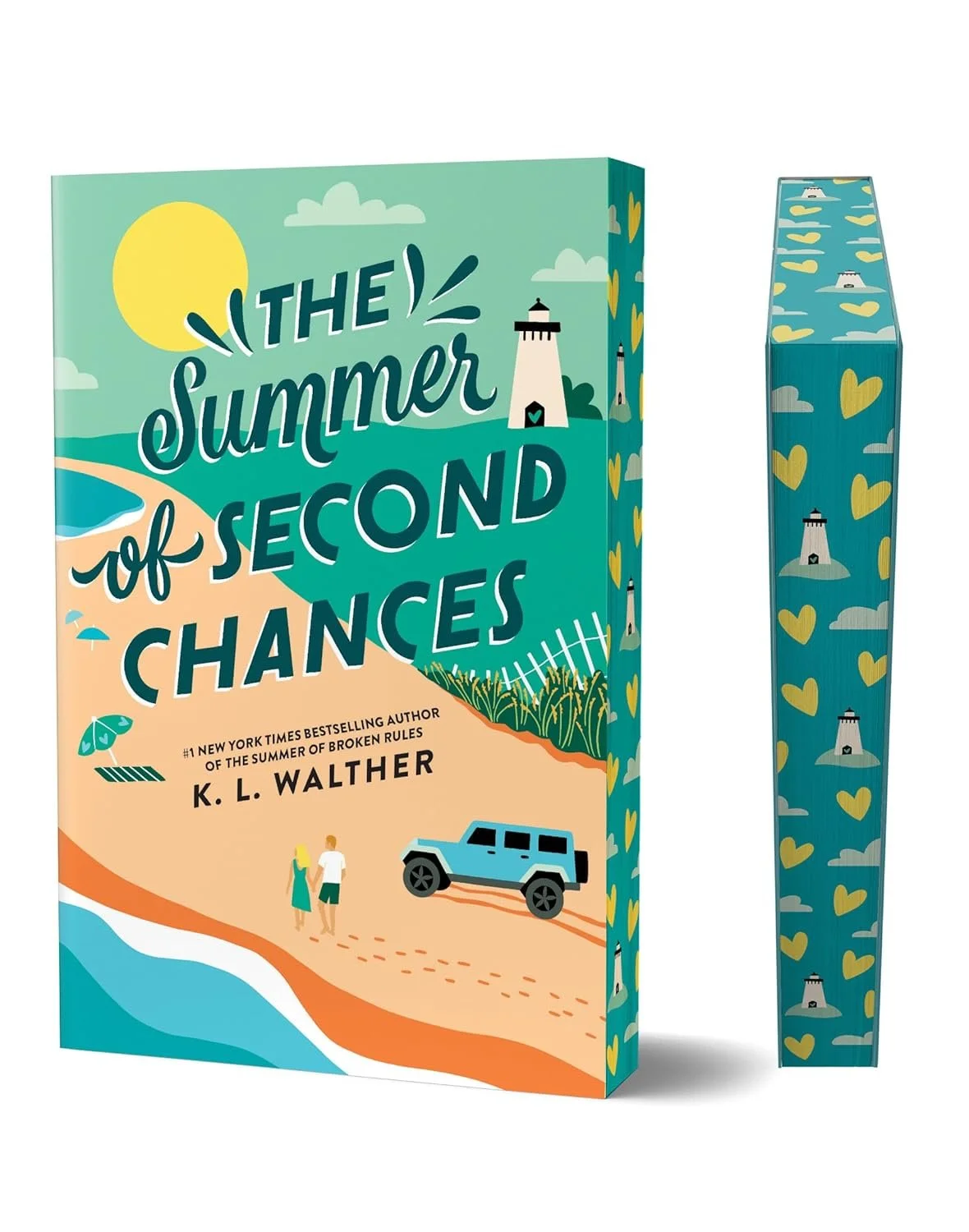 Book titled 'The Summer of Second Chances' by K. L. Walther.
