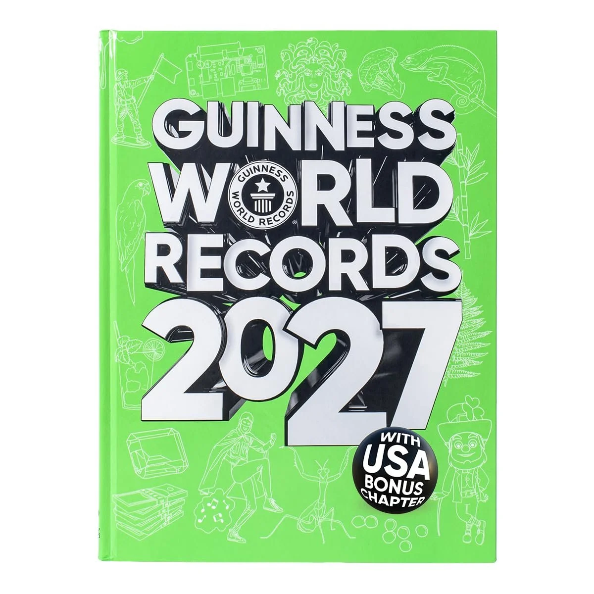 Cover of Guinness World Records 2027 book.
