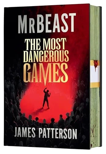Book titled "Mr. Beast: The Most Dangerous Games" by James Patterson.