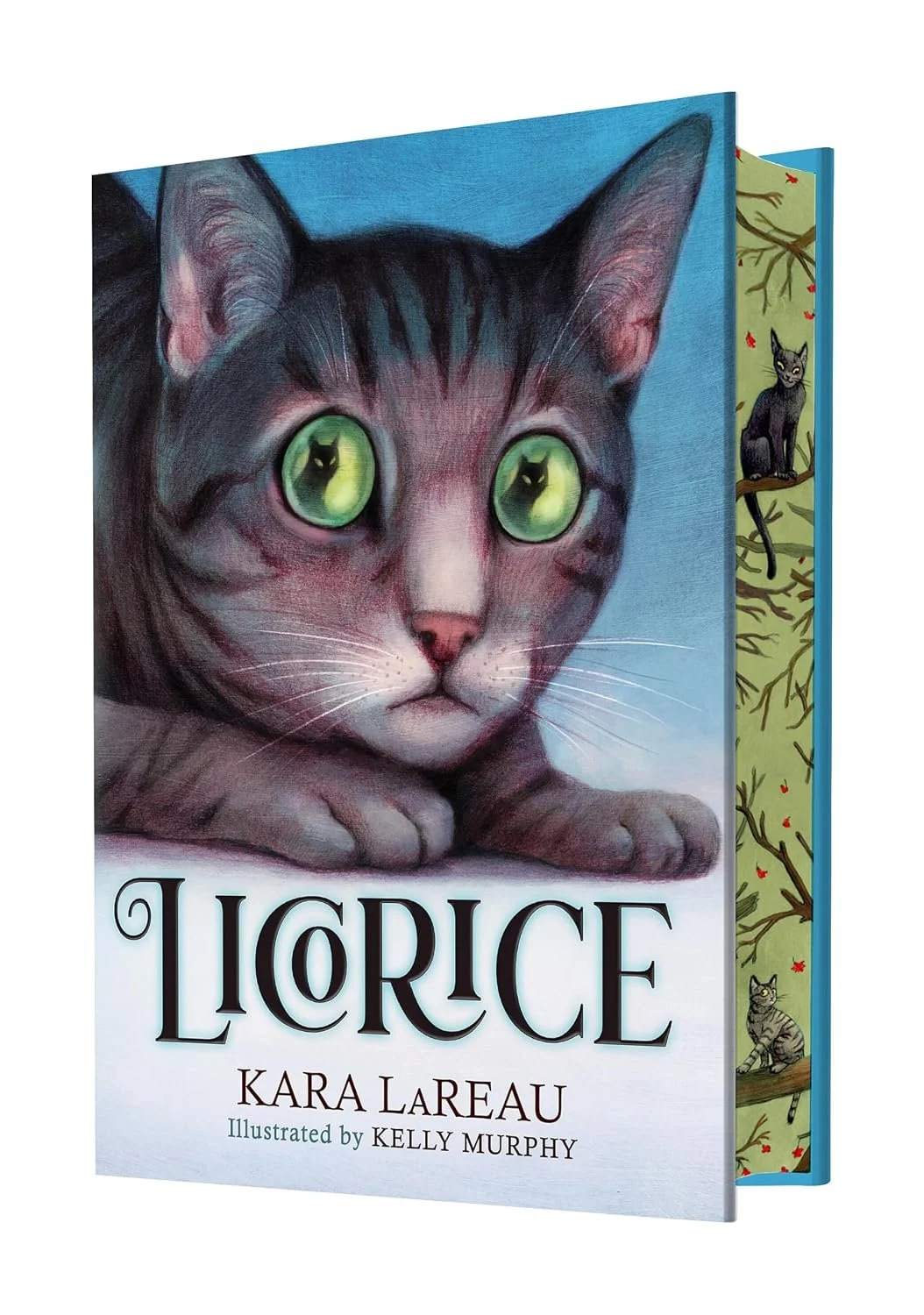 Book cover of 'LICORICE' by Kara Lareau, illustrated by Kelly Murphy.