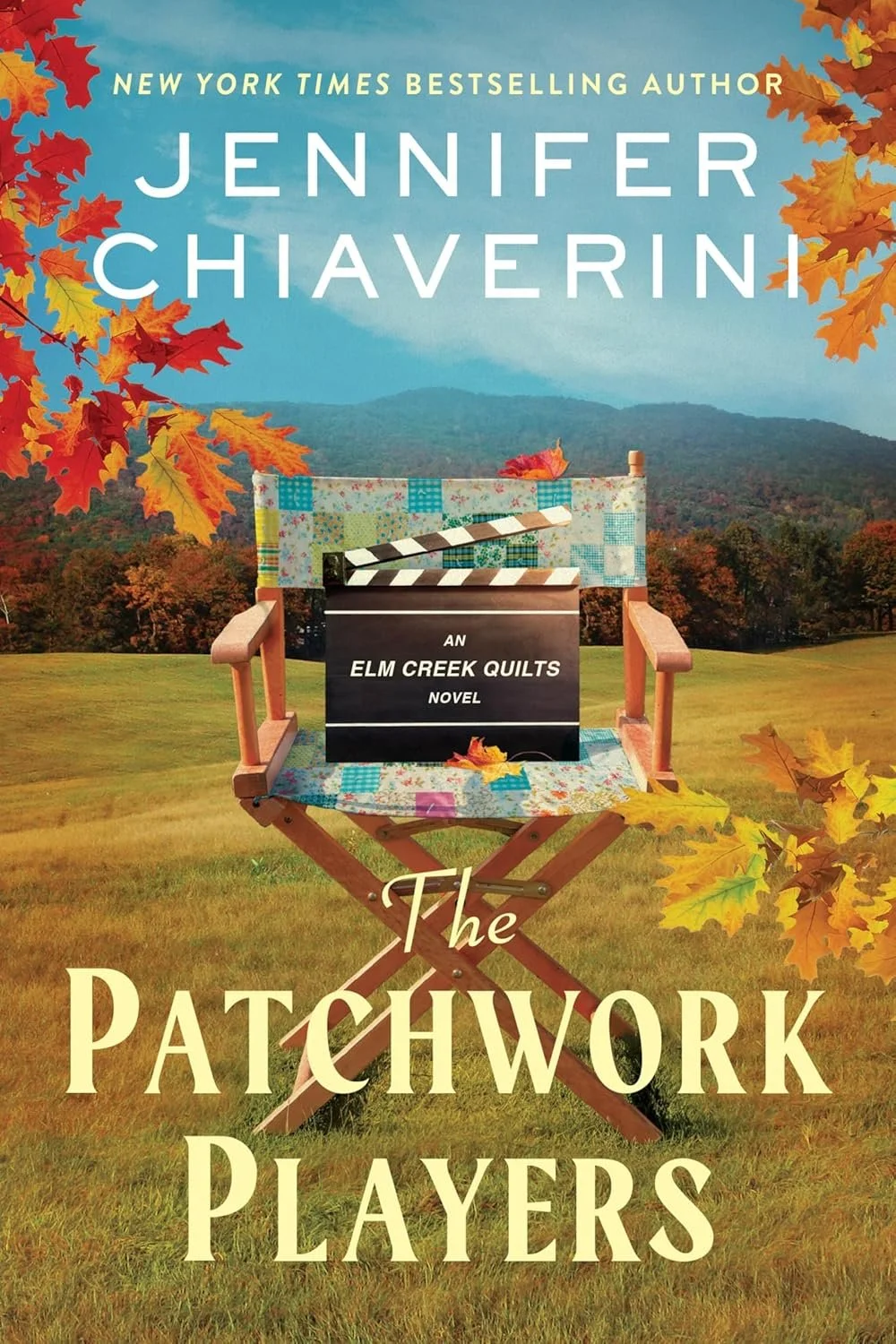 Book cover for 'The Patchwork Players' by Jennifer Chiaverini.