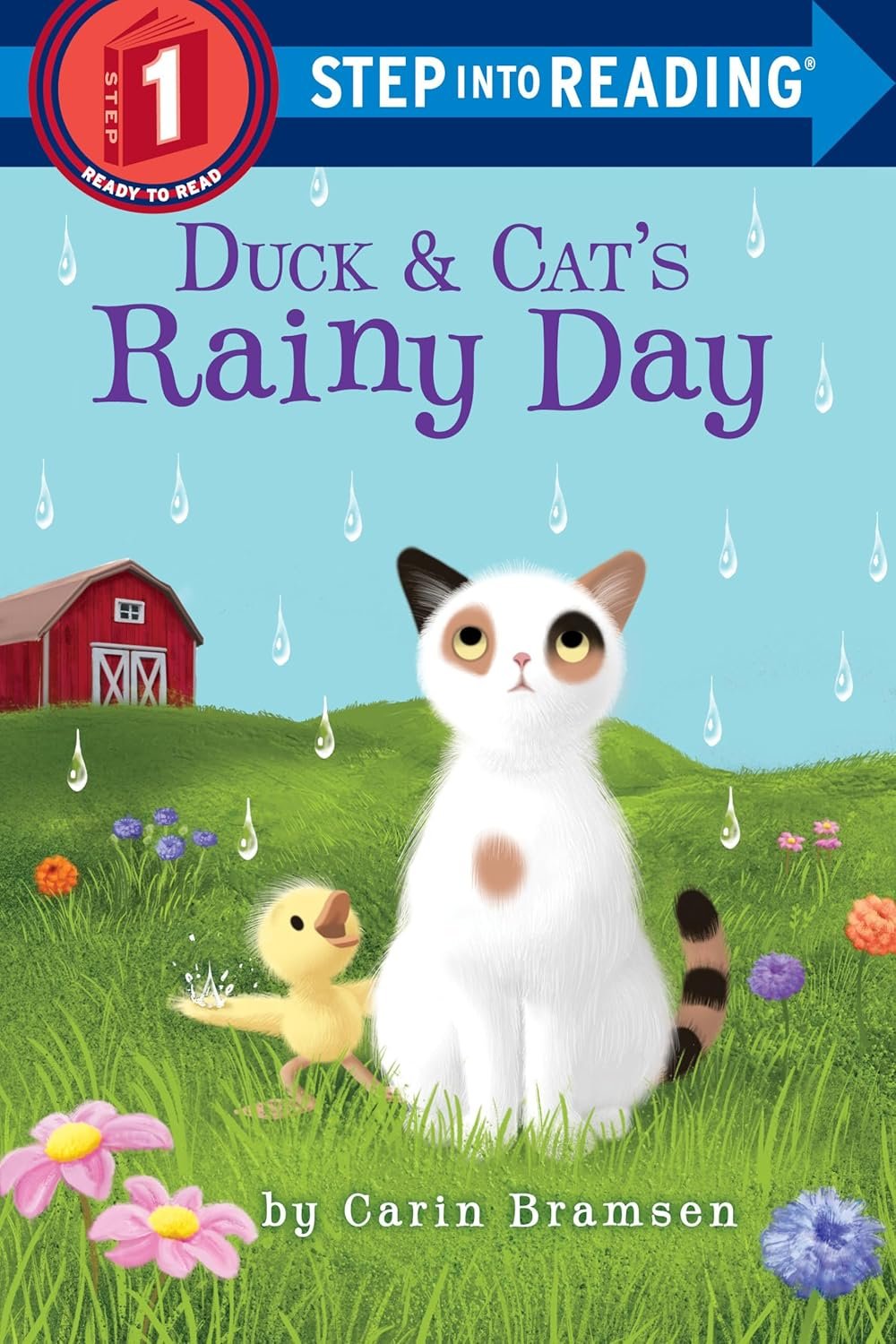 Book cover of "Duck & Cat's Rainy Day" by Carin Bransen