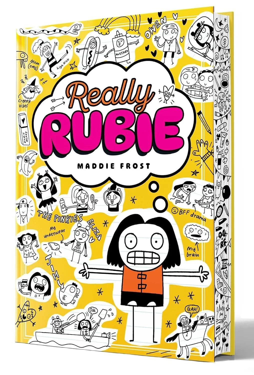 Book cover titled "Really RUBIE" by Maddie Frost.
