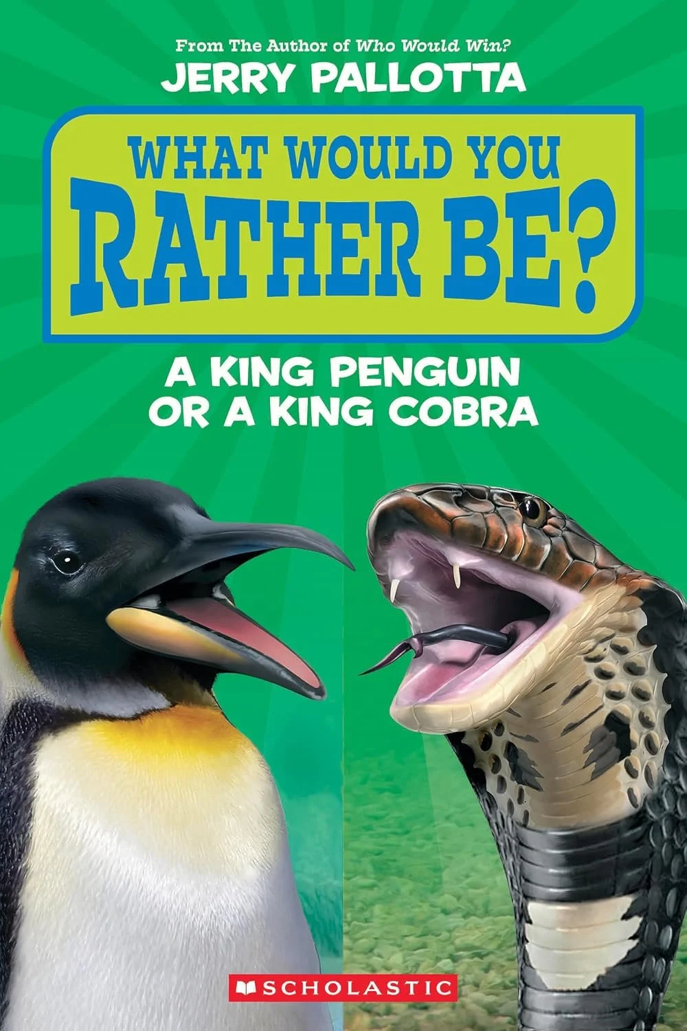 Book cover of 'What Would You Rather Be?' by Jerry Pallotta.