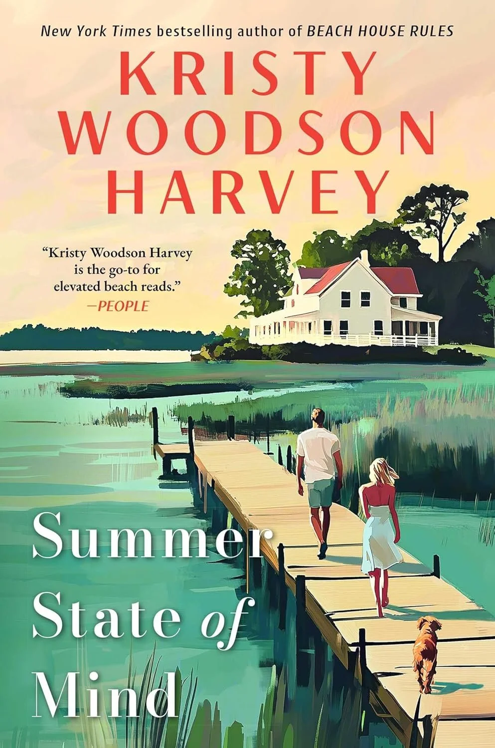 Book cover of "Summer State of Mind" by Kristy Woodson Harvey.
