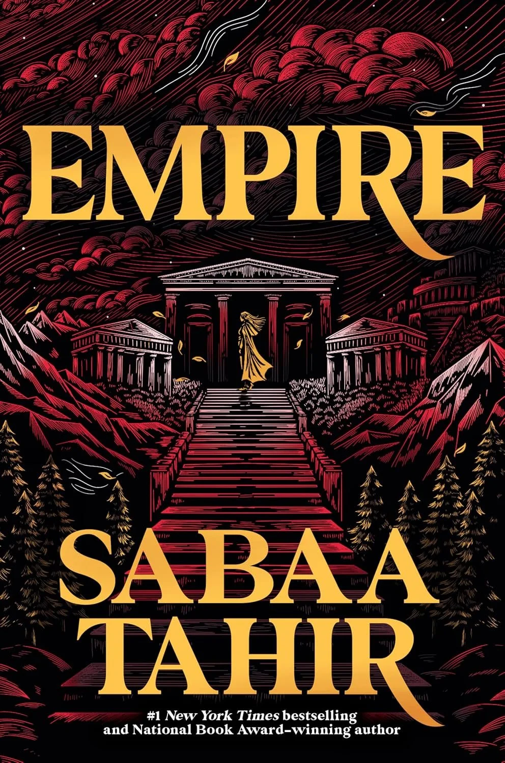 Book cover for 'Empire' by Sabaa Tahir.