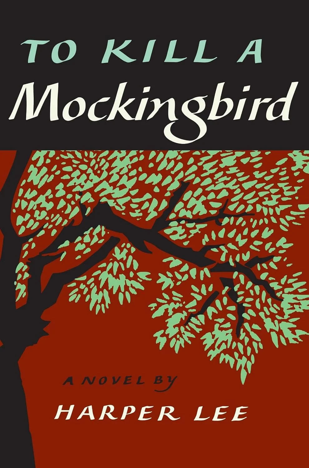 Book cover of "To Kill a Mockingbird" by Harper Lee.
